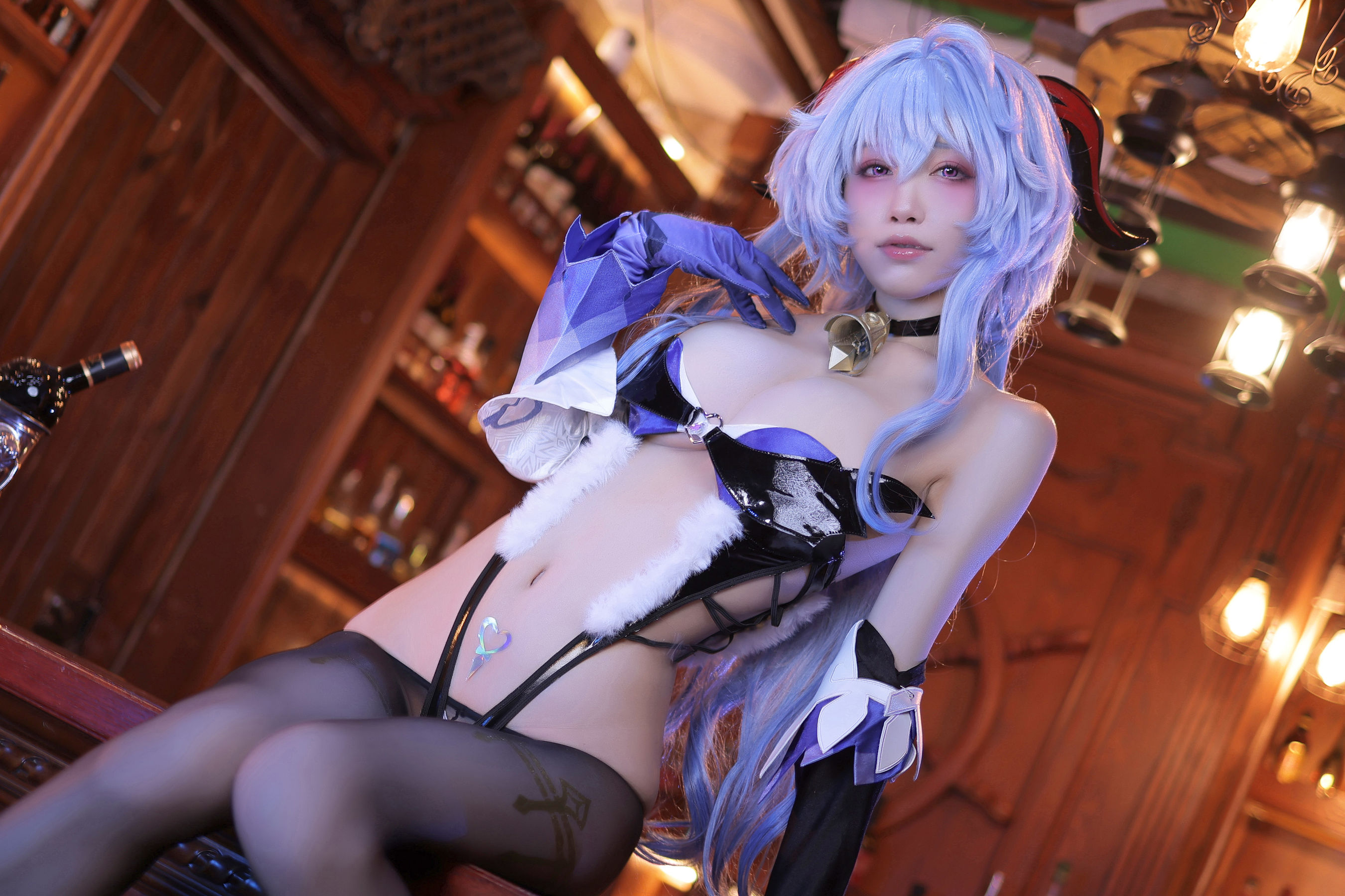 [福利COS] 动漫博主水淼aqua - 甘雨-同人魅魔第15张