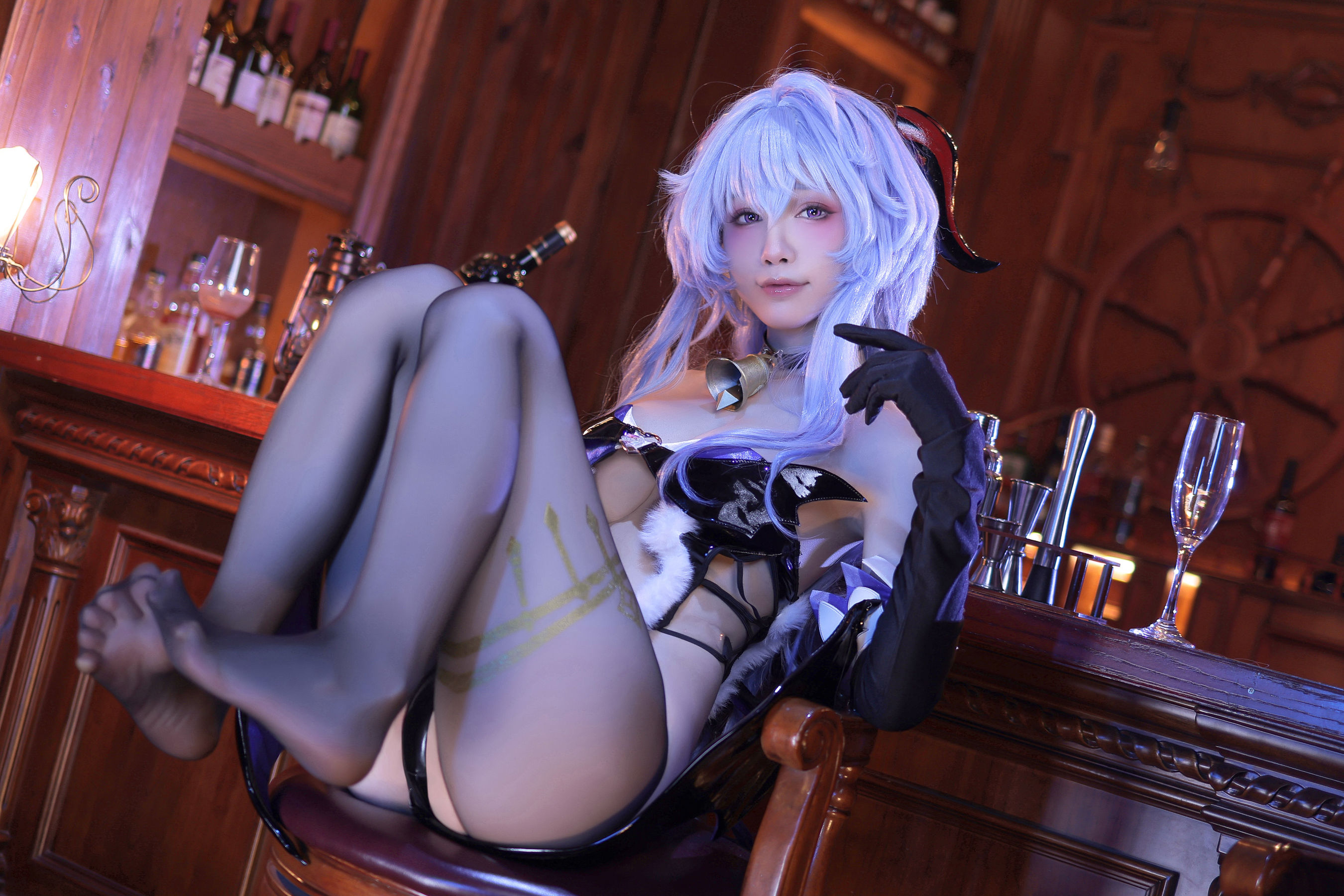 [福利COS] 动漫博主水淼aqua - 甘雨-同人魅魔第5张