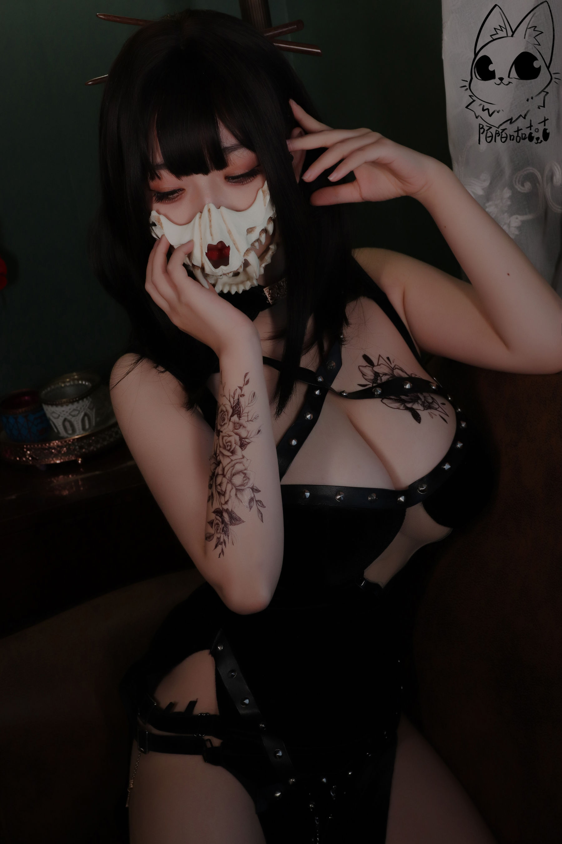 [福利COS] Cosplay美女韶陌陌 - 面具陌第6张