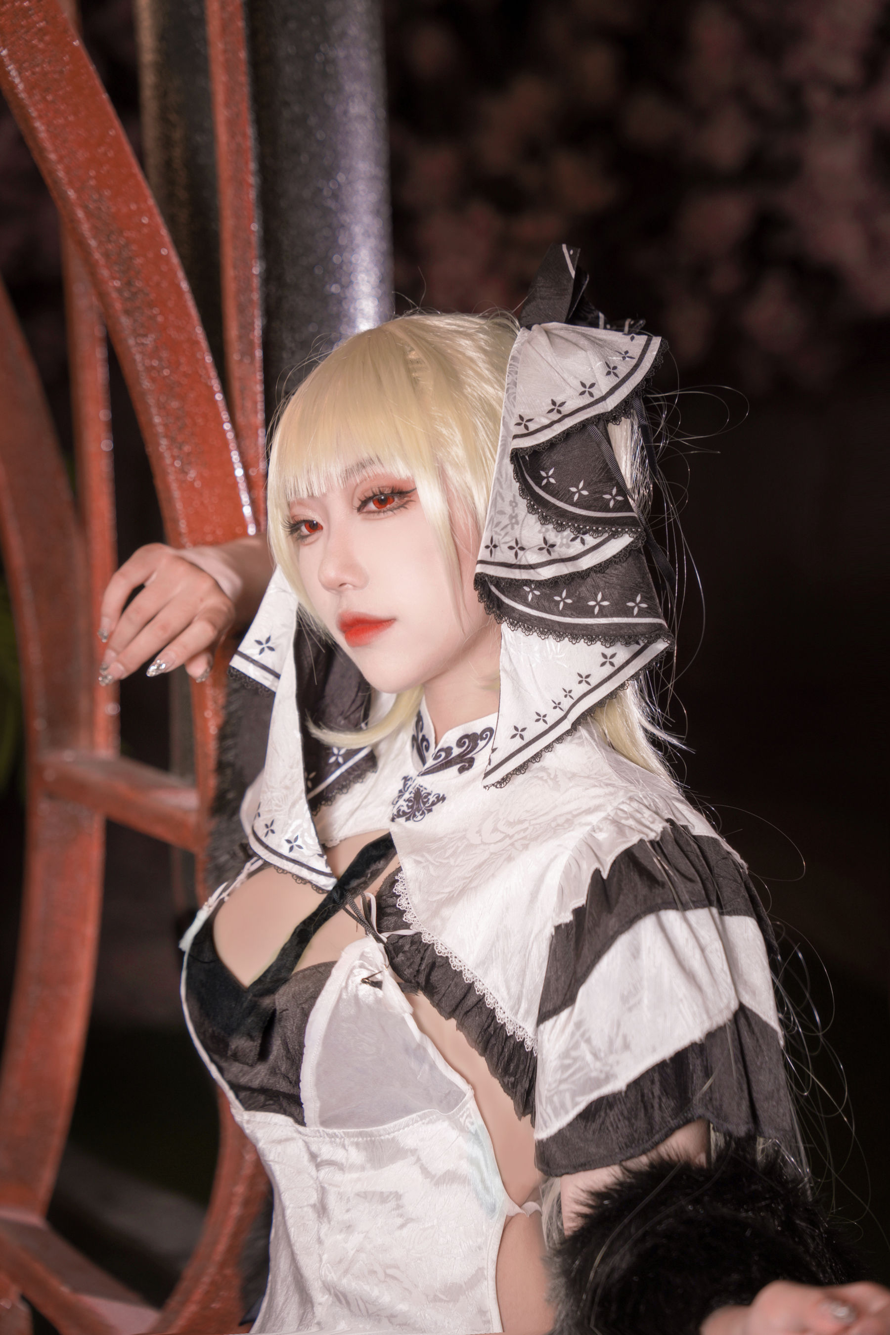 [福利COS] Ho_biiibo - 可畏旗袍第7张