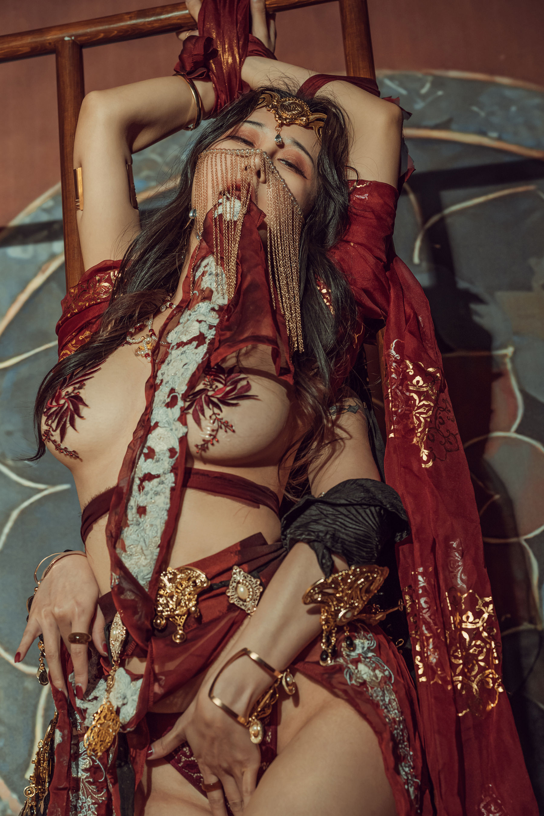 [福利COS] 云溪溪 - 奶桃桃 双人古风第4张