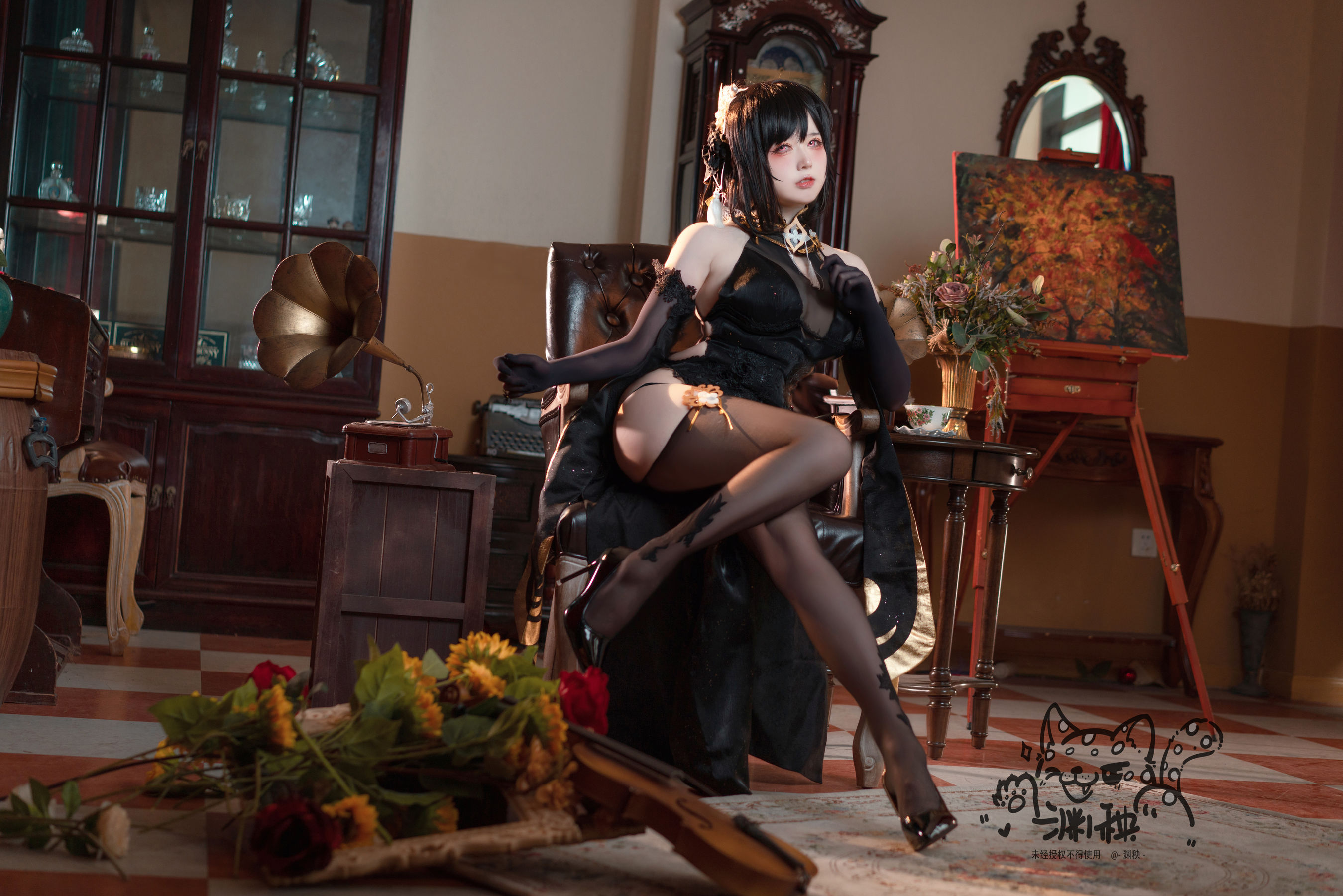 [福利COS] -渊秧- - 镇海旗袍第1张