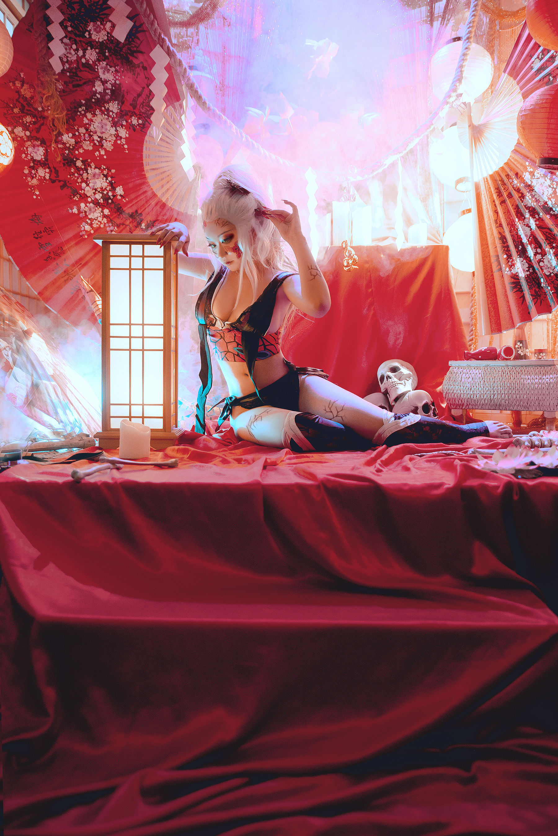 [福利COS] 动漫博主恩田直幸 - 堕姬第4张