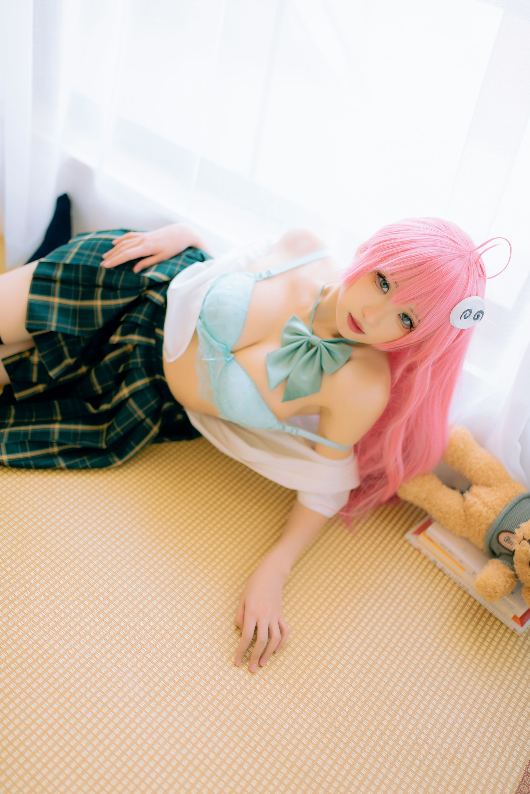 [福利COS] 瓦斯塔亚小龙虾 - 校服第6张