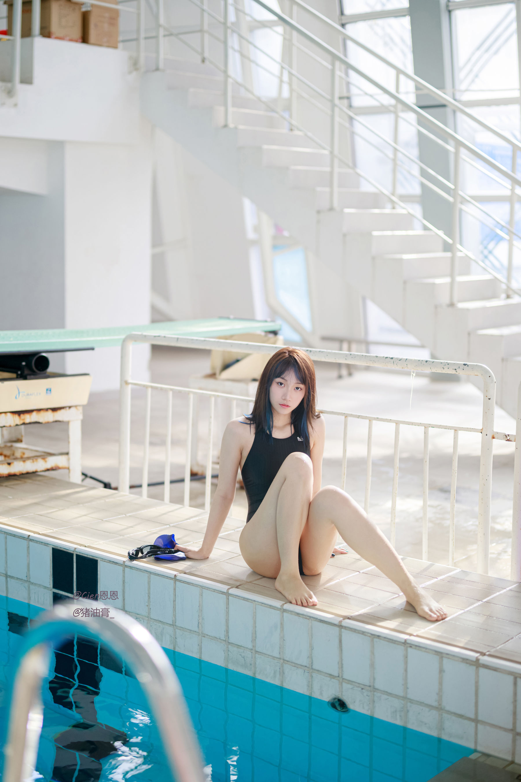 [福利COS] 微博COS妹子Cien恩恩 - 竞泳第10张