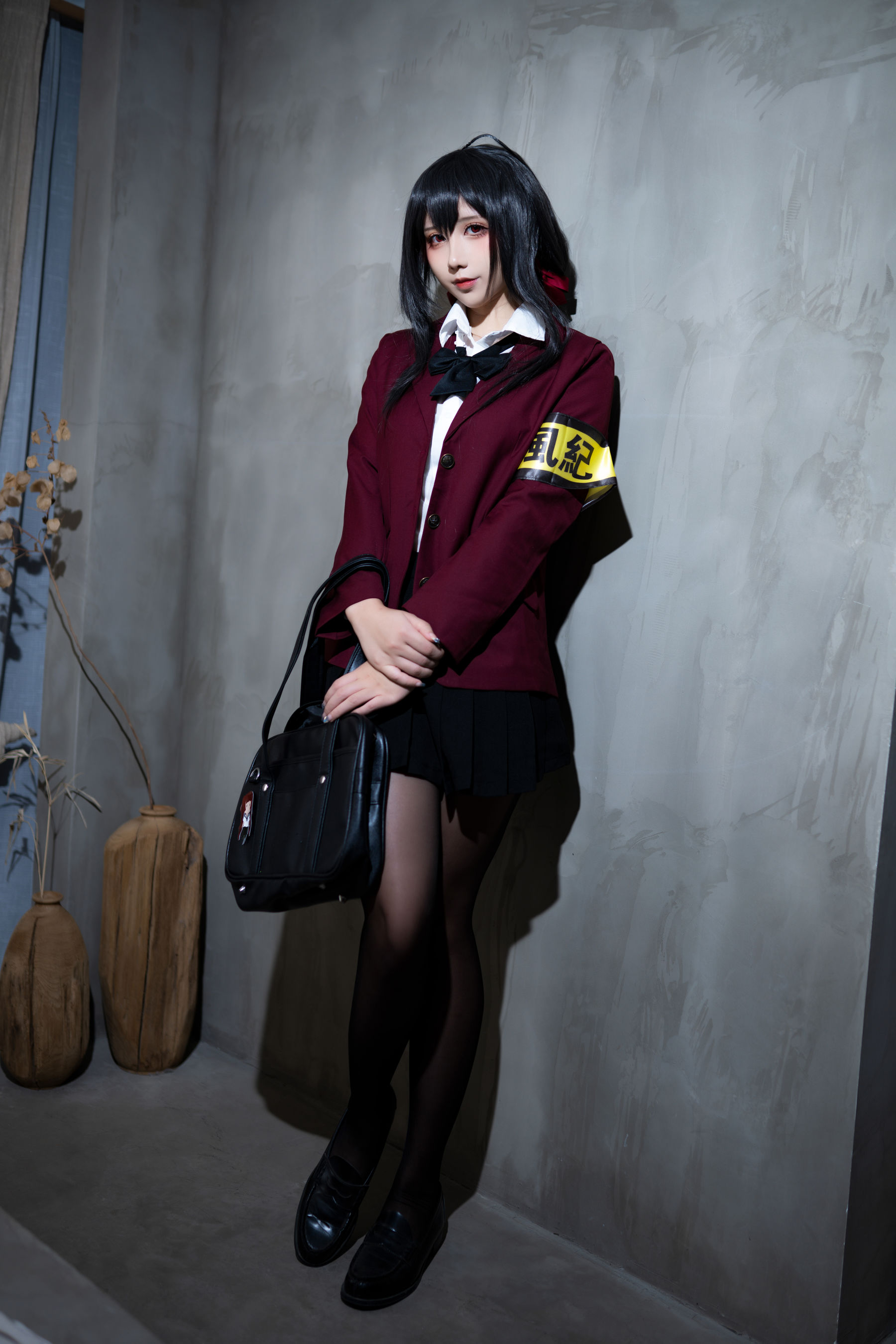 [福利COS] 动漫博主九曲Jean - 大凤风纪委员第2张