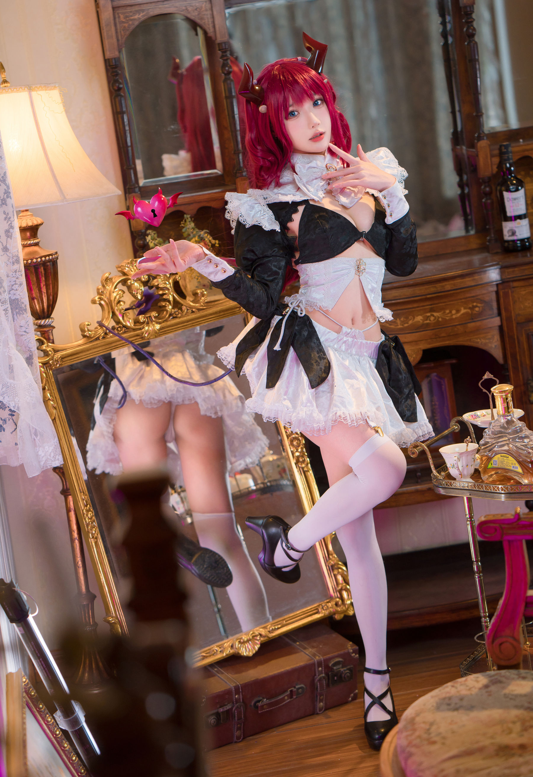 [福利COS] 动漫博主阿包也是兔娘 - 莉莉娅女仆第7张