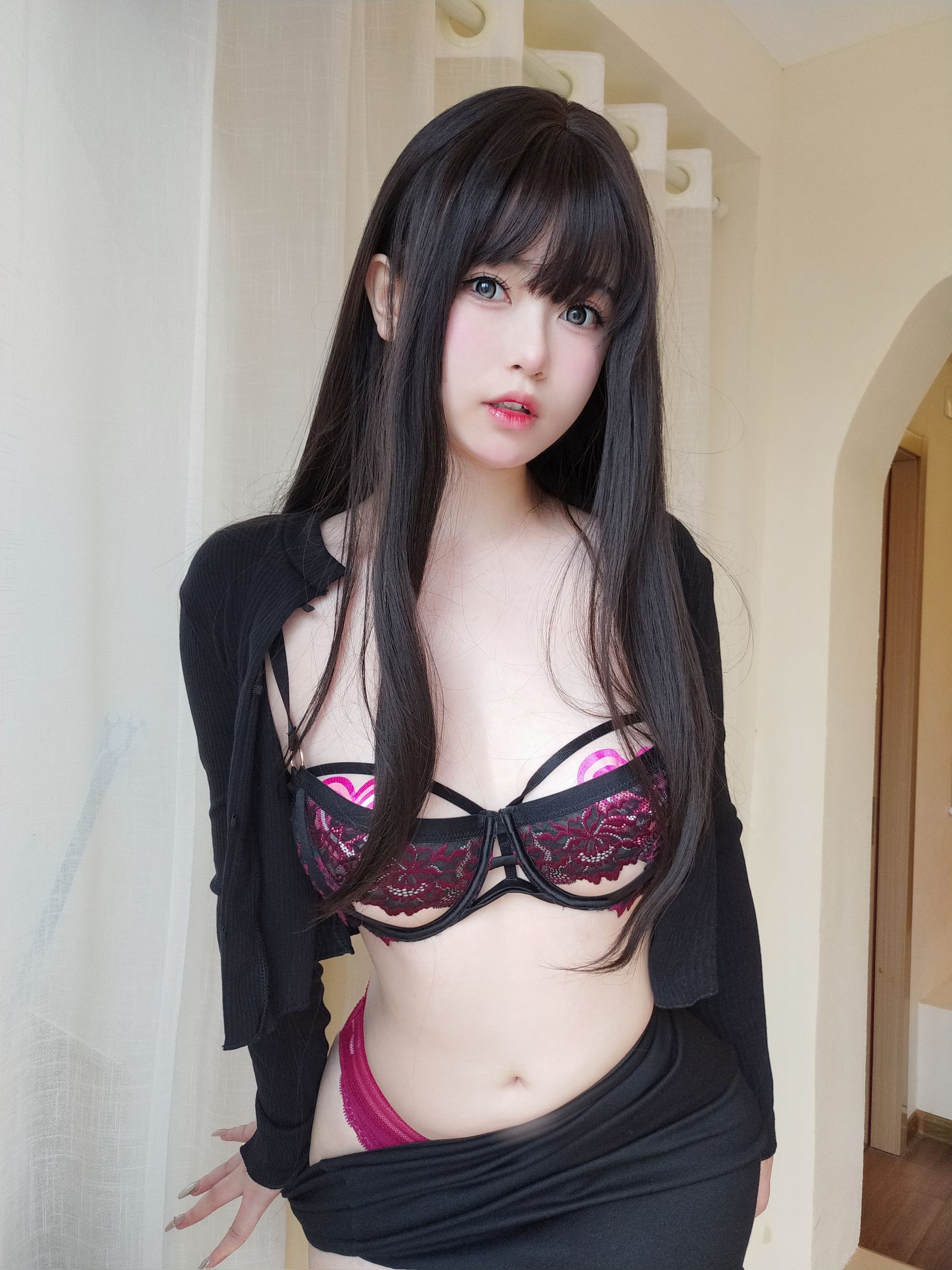 [福利COS] 女主K - 大人の下着第4张