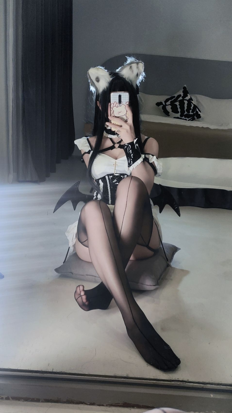 [福利COS] 洛桑w伊梓 - 猫耳小恶魔第13张