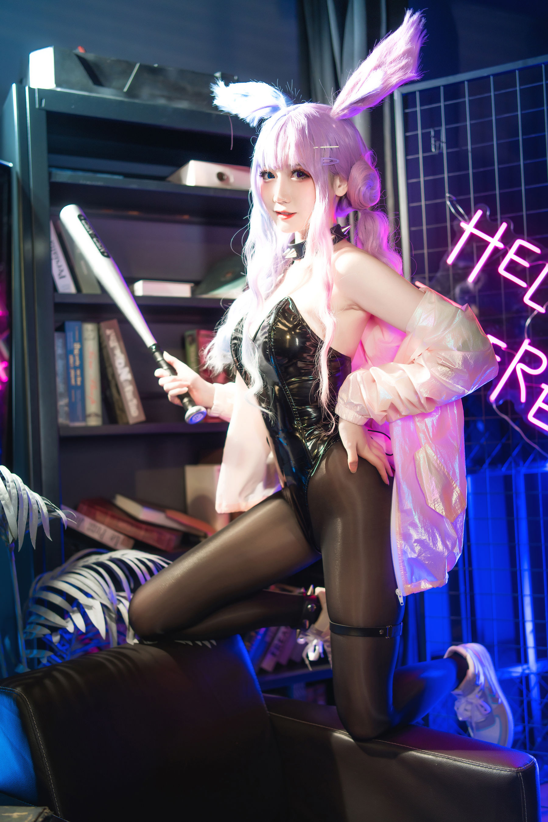 [福利COS] 焖焖碳 - 麻辣兔头X异色兔第11张