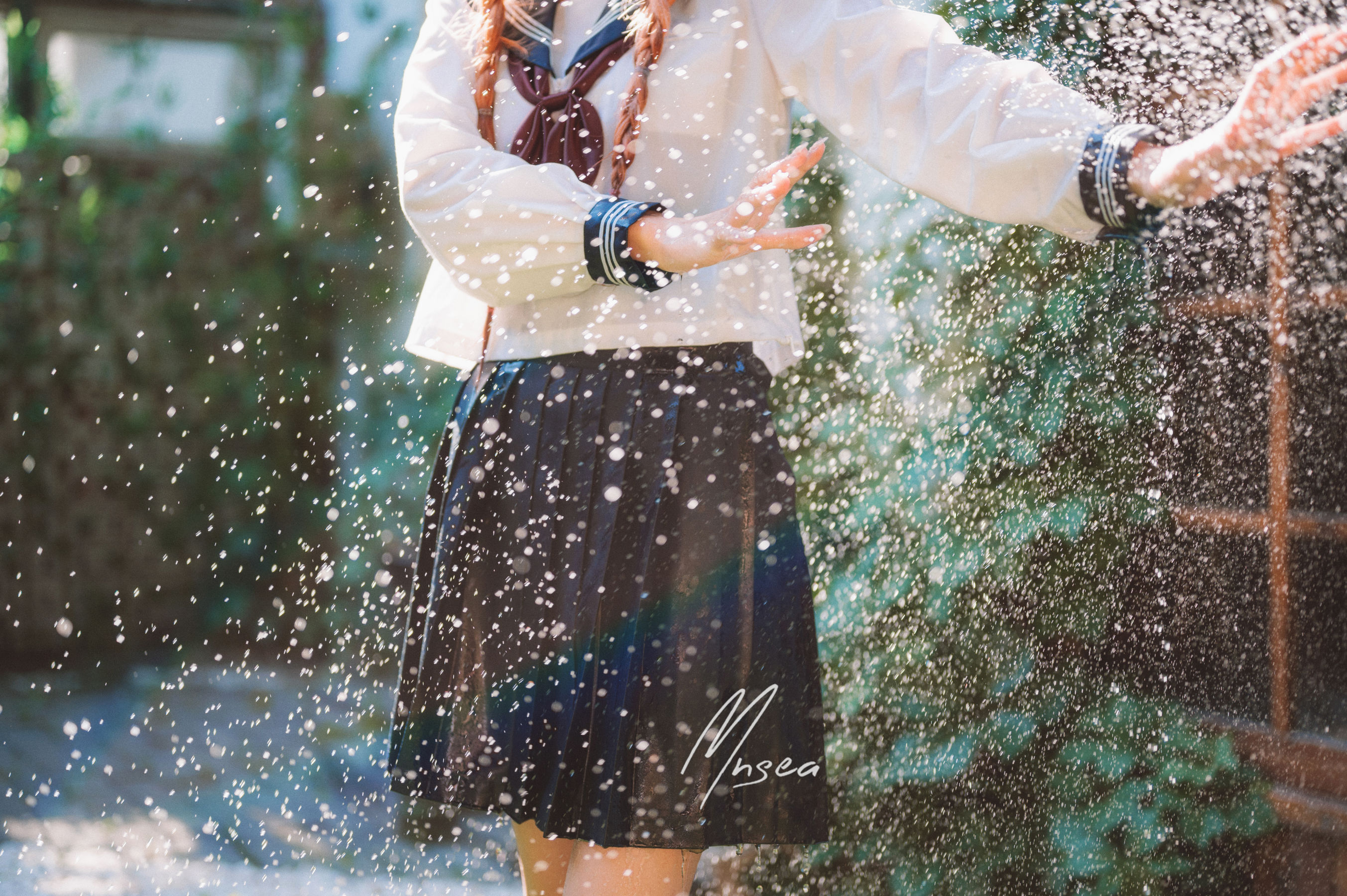 [福利COS] 妹抖青写真 - 死库水第3张