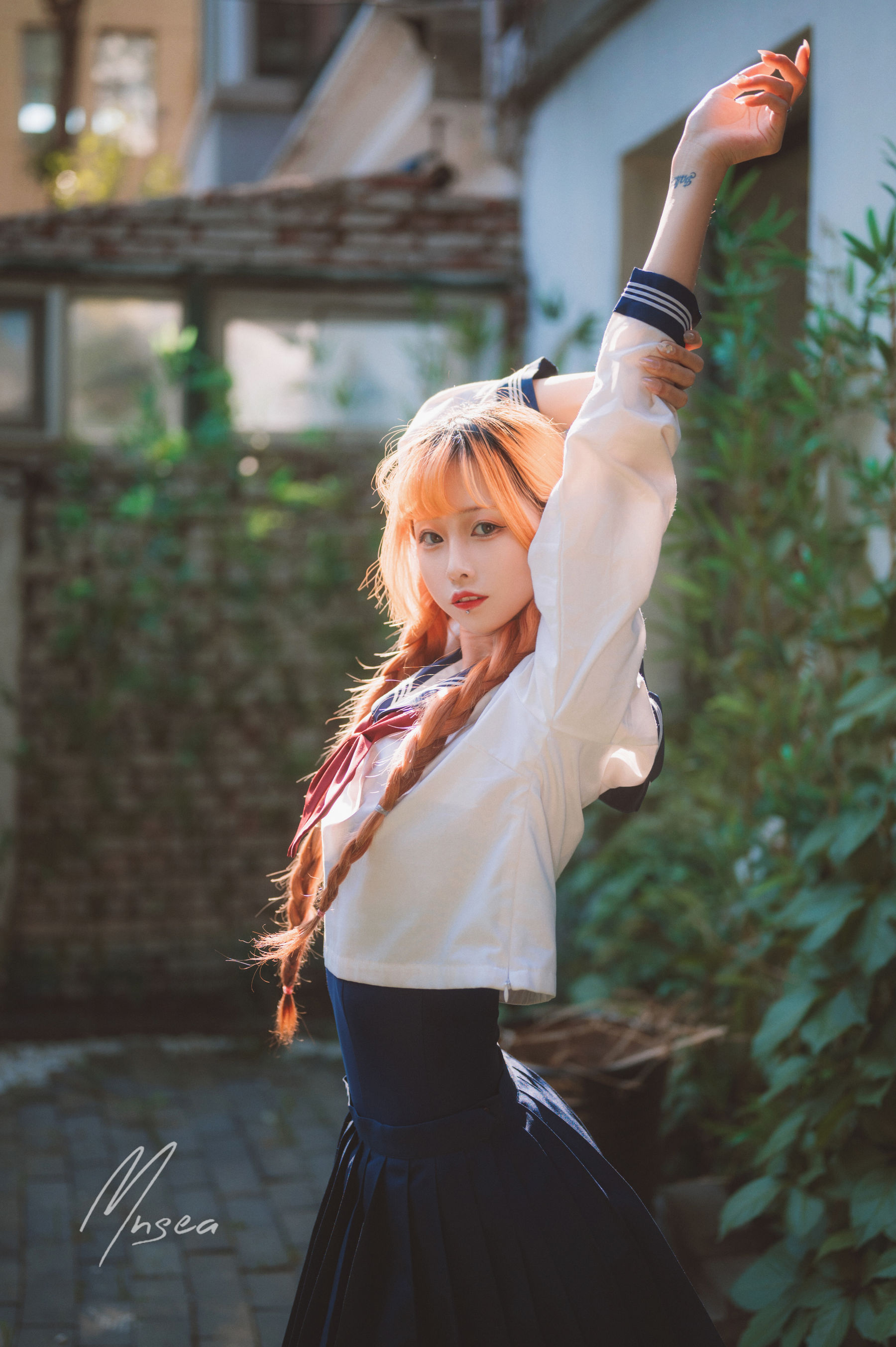 [福利COS] 妹抖青写真 - 死库水第2张