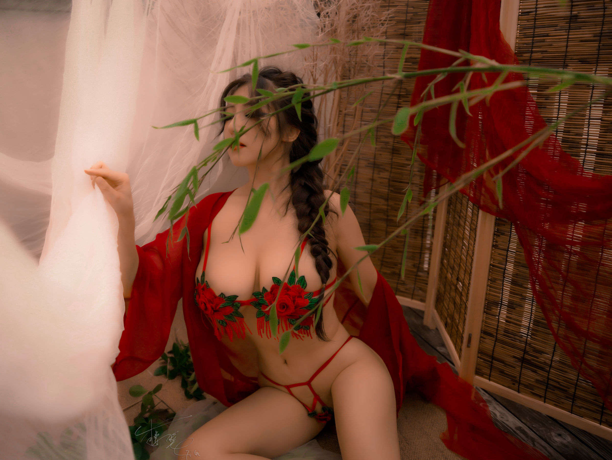 [福利COS] 网络红人樱晚gigi - 胭花第1张