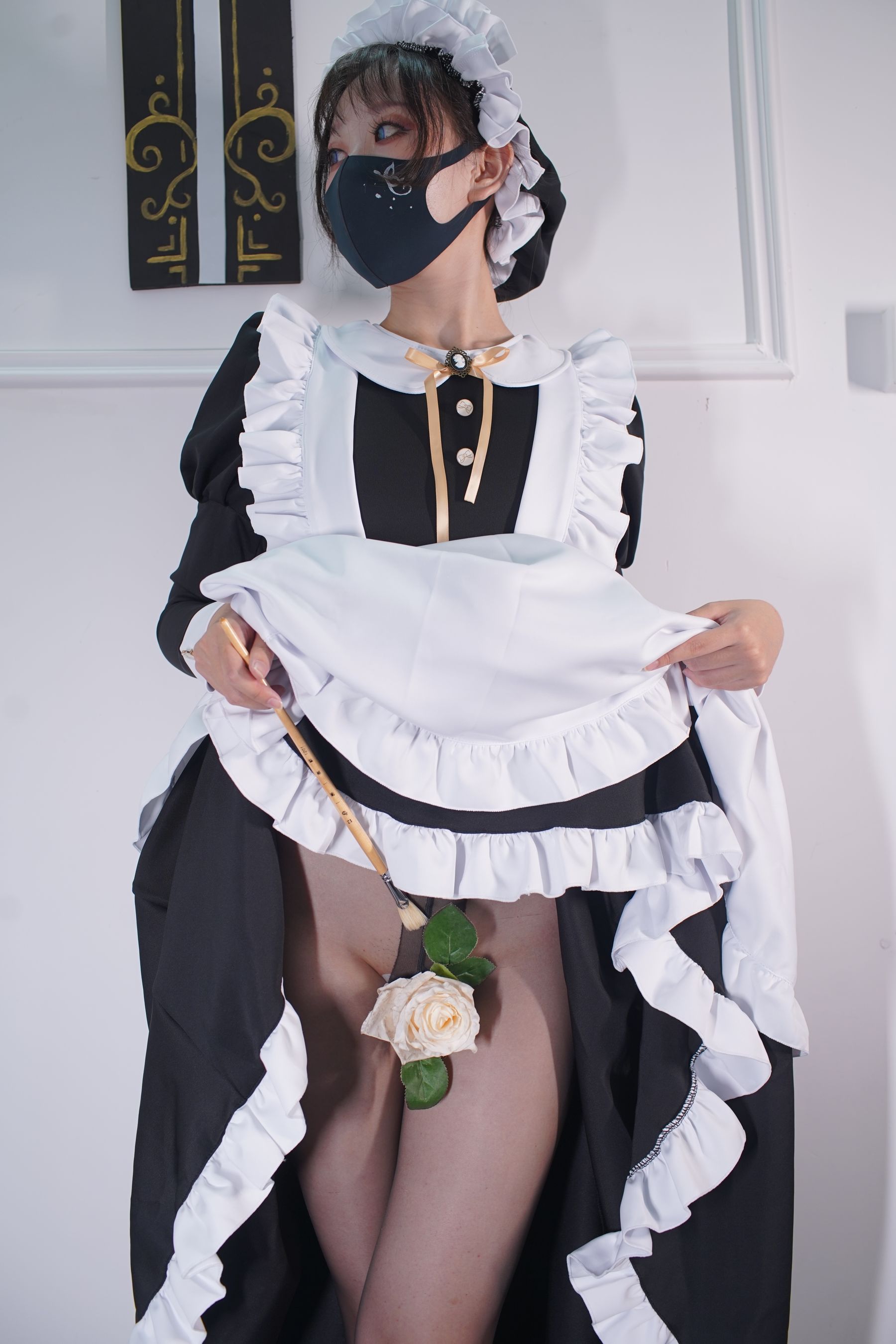 [福利COS] 茶籽ccz - 欧式女仆第18张