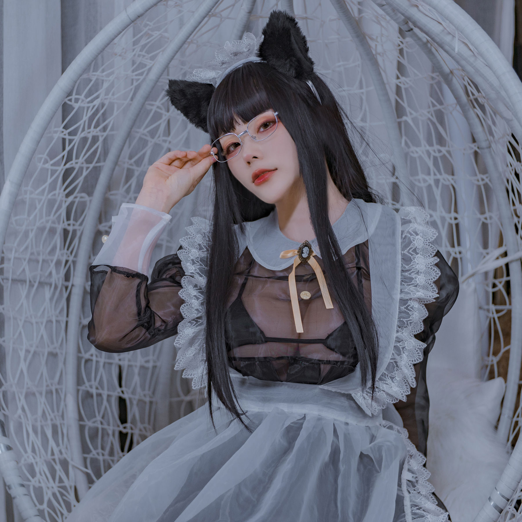 [福利COS] 起司块wii写真 - 会长是女仆大人第6张