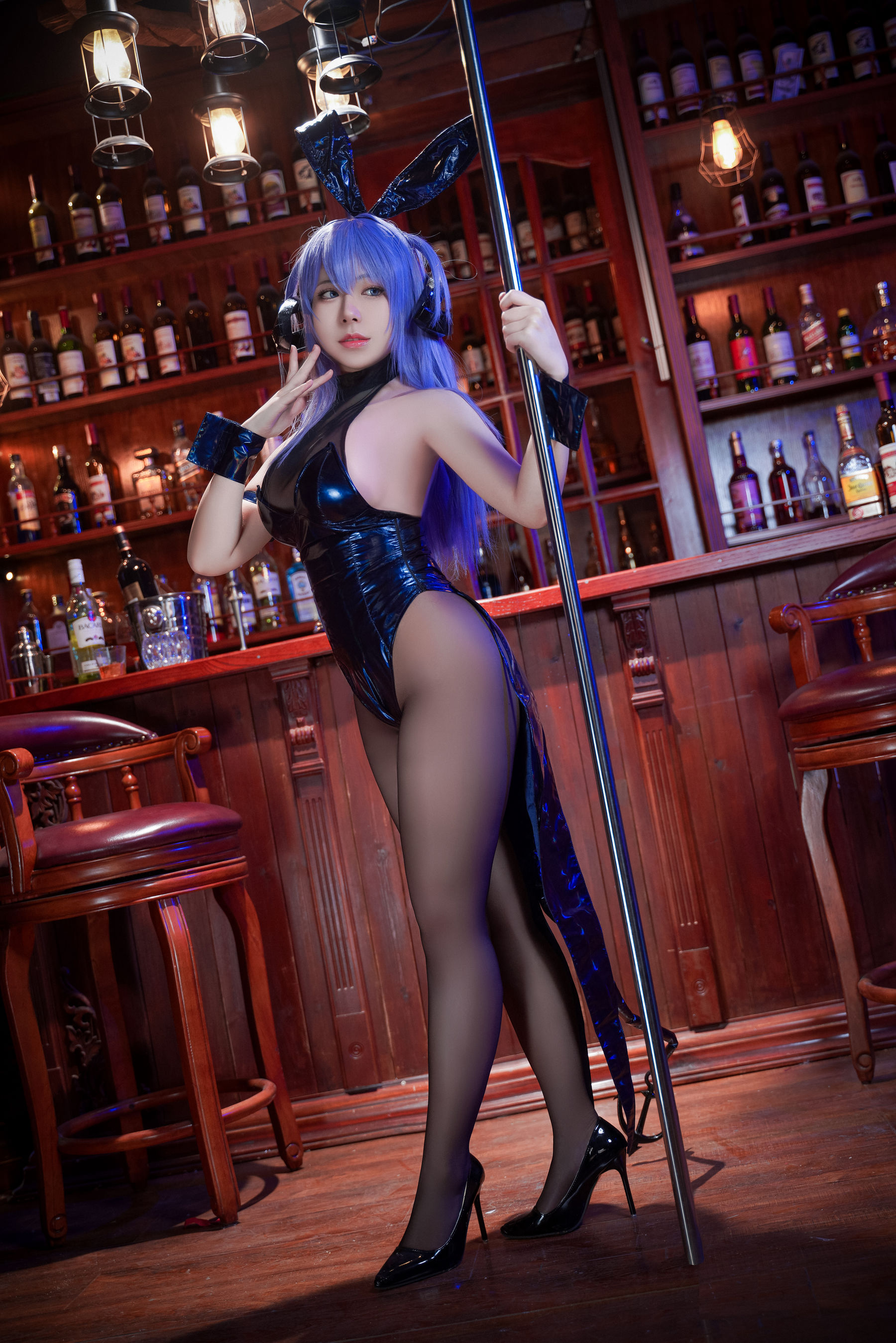 [福利COS] 虎森森 - 新泽西 花园兔女郎第1张