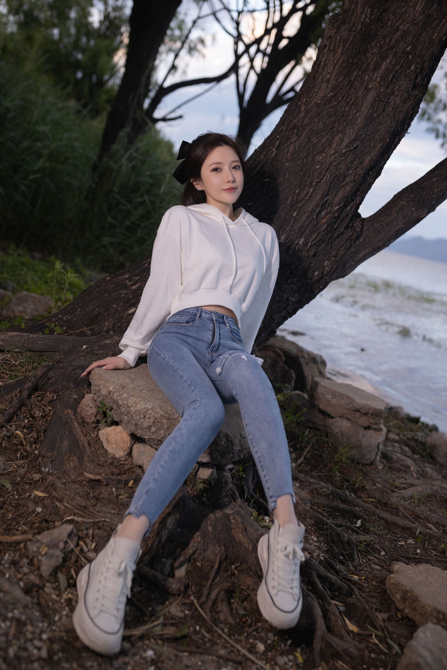 [福利COS] 鱼子酱 牛仔情趣写真第8张