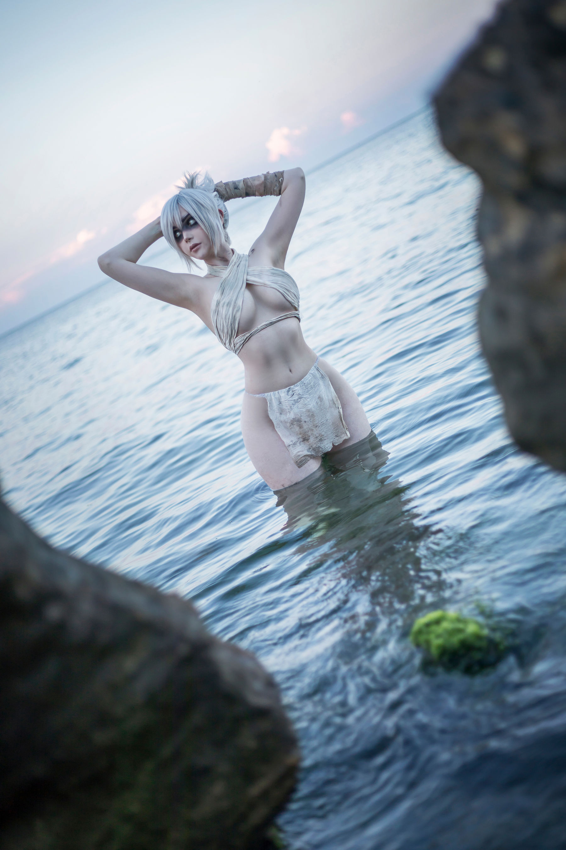 [COS福利] 国外美女SayaTheFox - 放逐之刃第3张