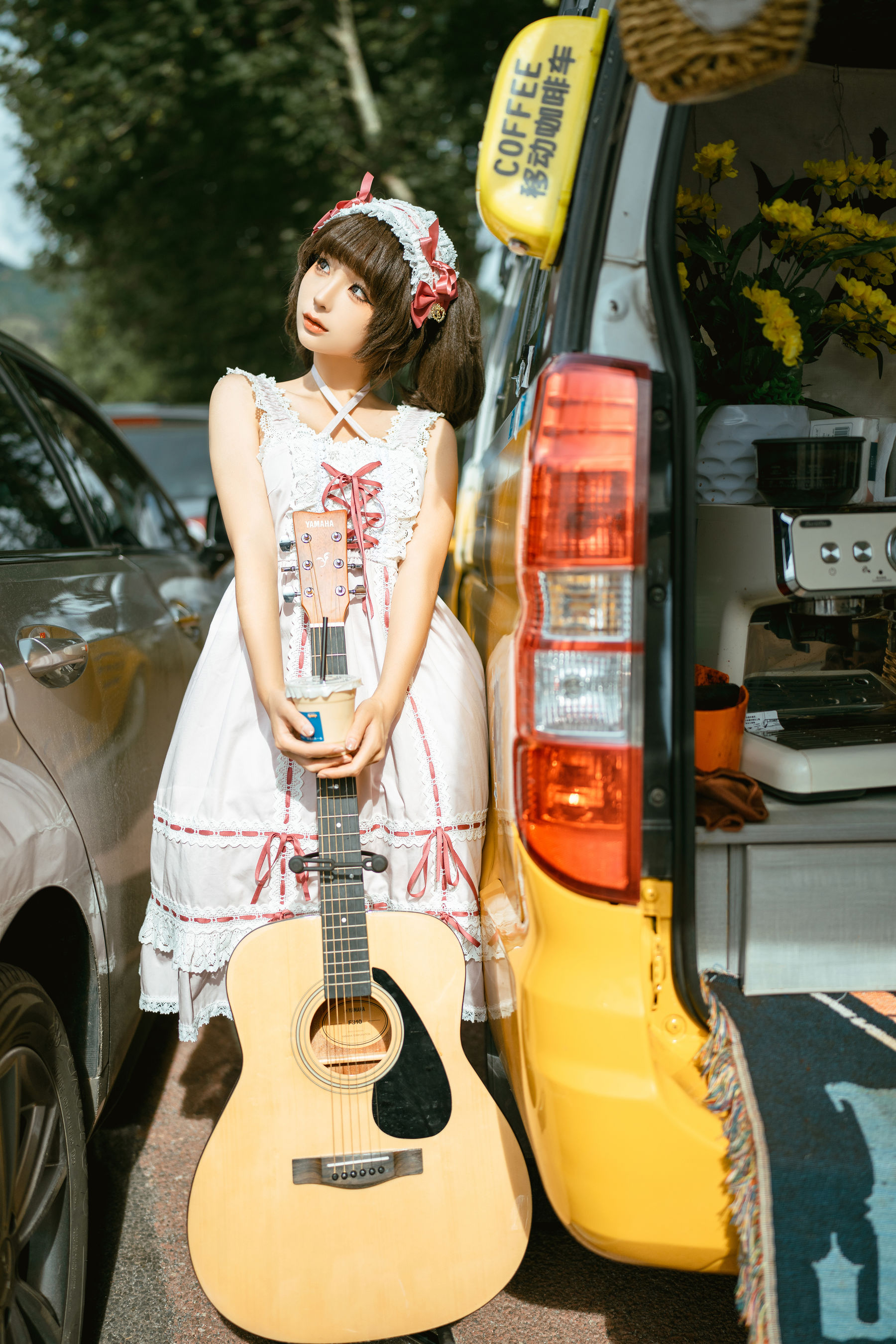 动漫博主蠢沫沫 - 可以陪我喝一杯咖啡吗第4张