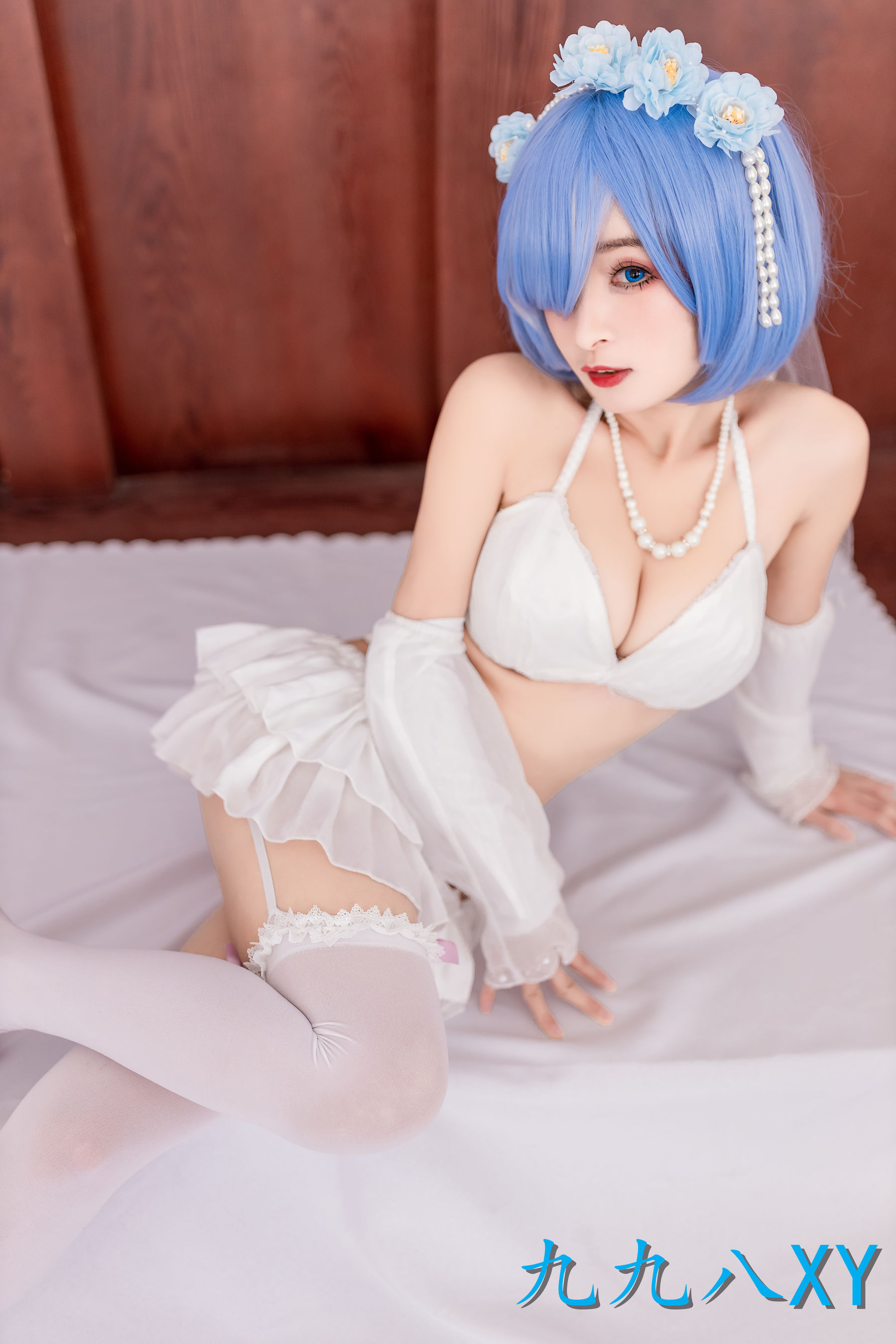 动漫博主九九八XY - 蕾姆花嫁第8张