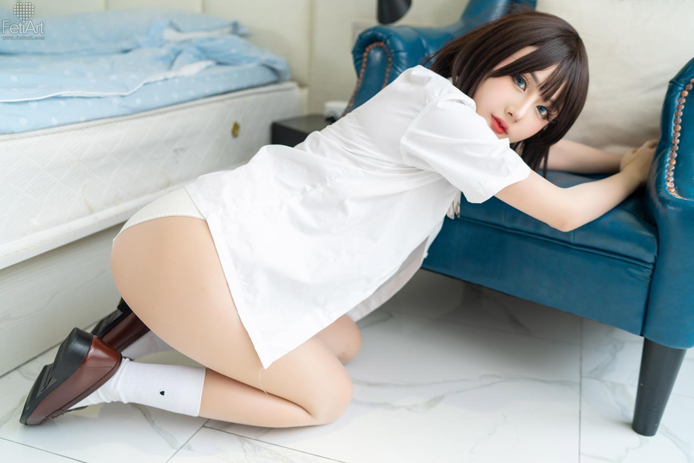 [FetiArt尚物集]NO.032 Pantyhose Encasement JK MODEL-Michi[24P]第3张