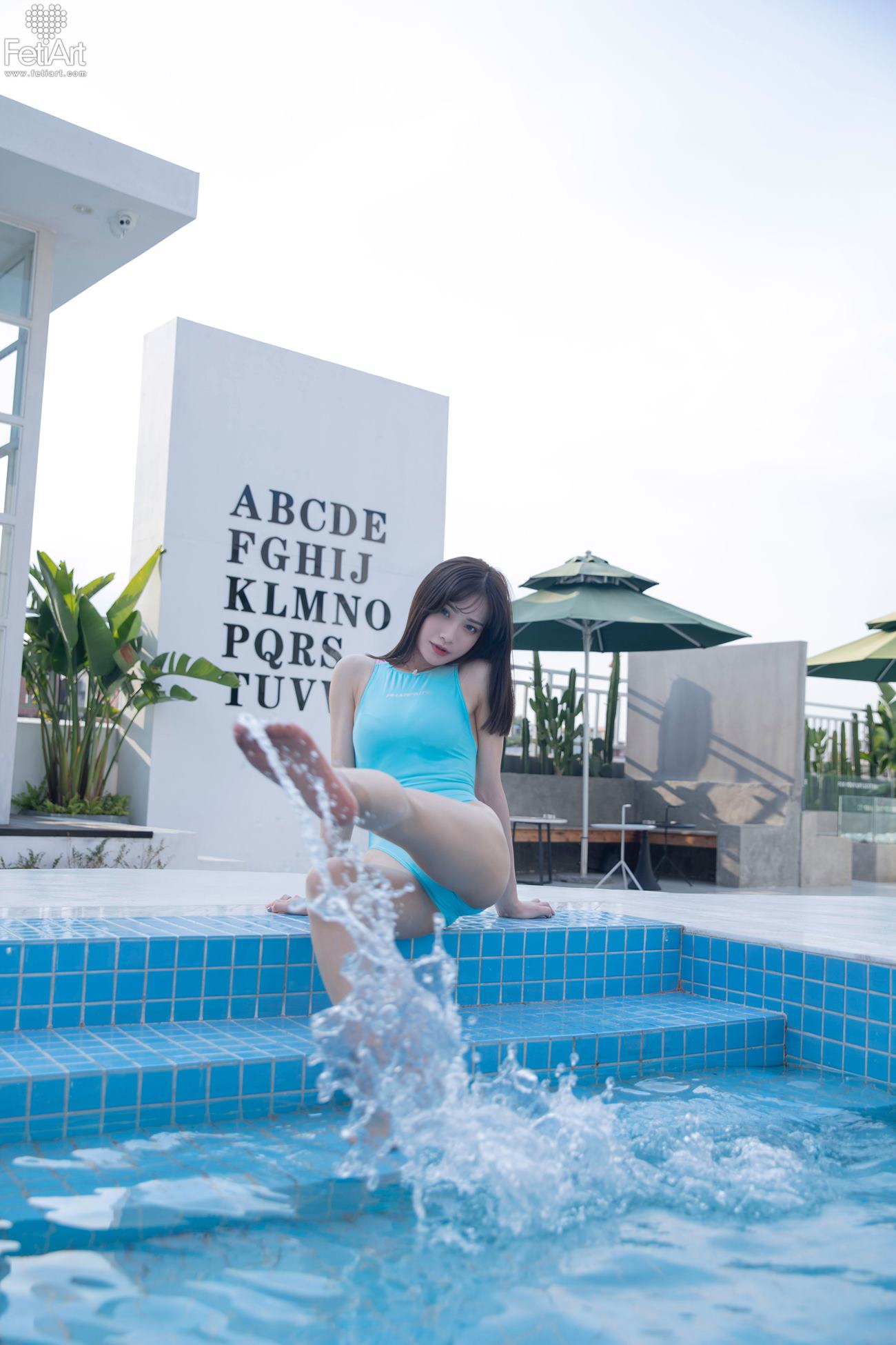 [FetiArt尚物集]NO.00088 A Touch Of Blue[29P]第5张