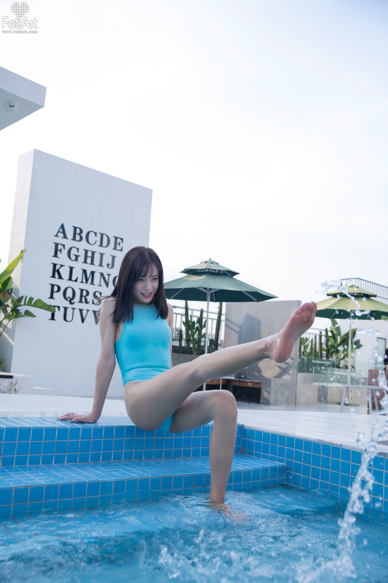 [FetiArt尚物集]NO.00088 A Touch Of Blue[29P]第5张