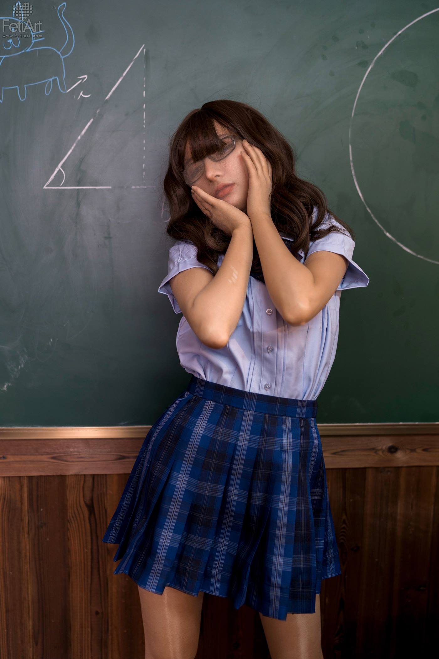 [FetiArt尚物集]NO.00057 Pantyhose Encasement Classmate[51P]第9张