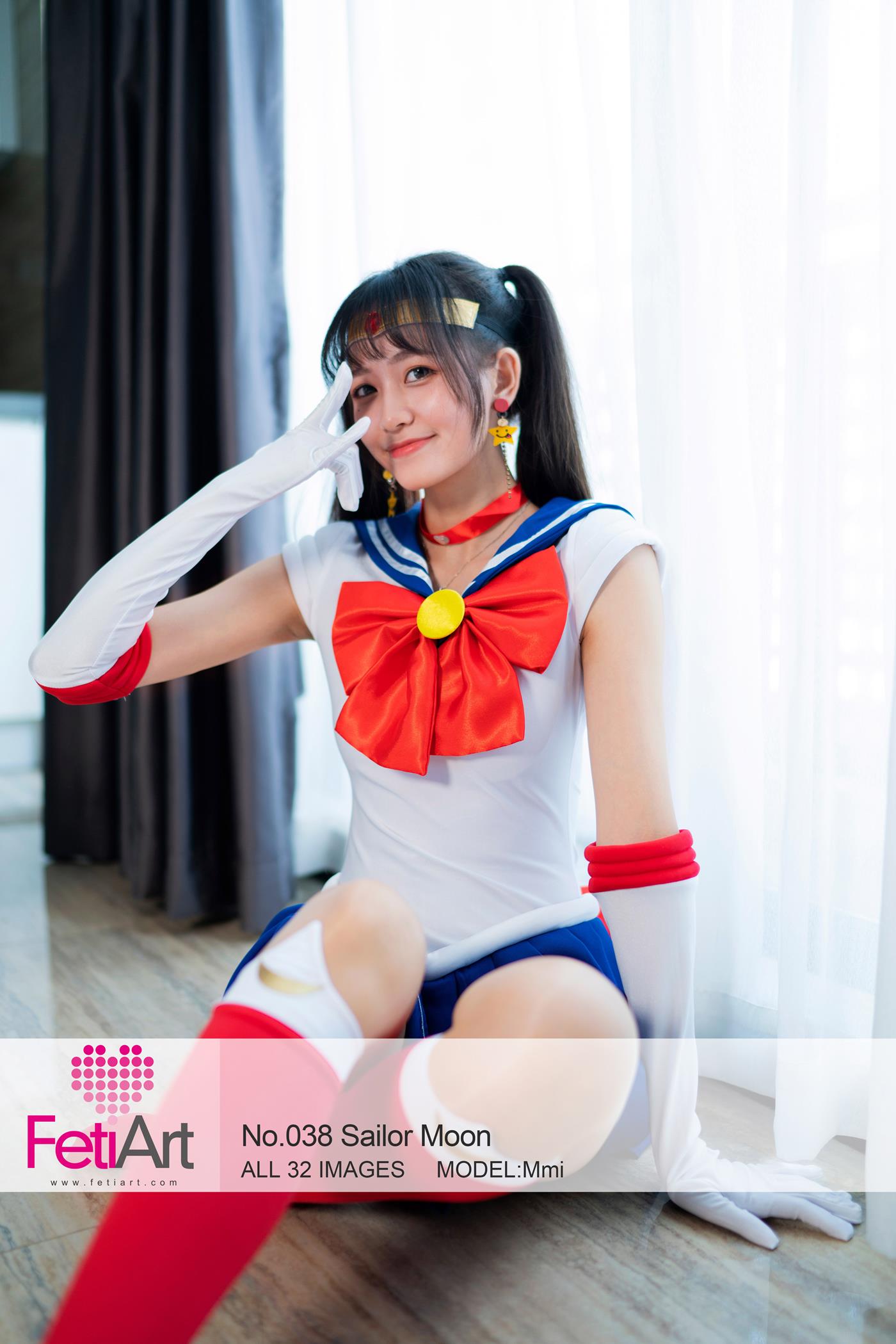 [FetiArt尚物集]NO.038 Sailor Moon MODEL-Mmi[32+1P]第5张
