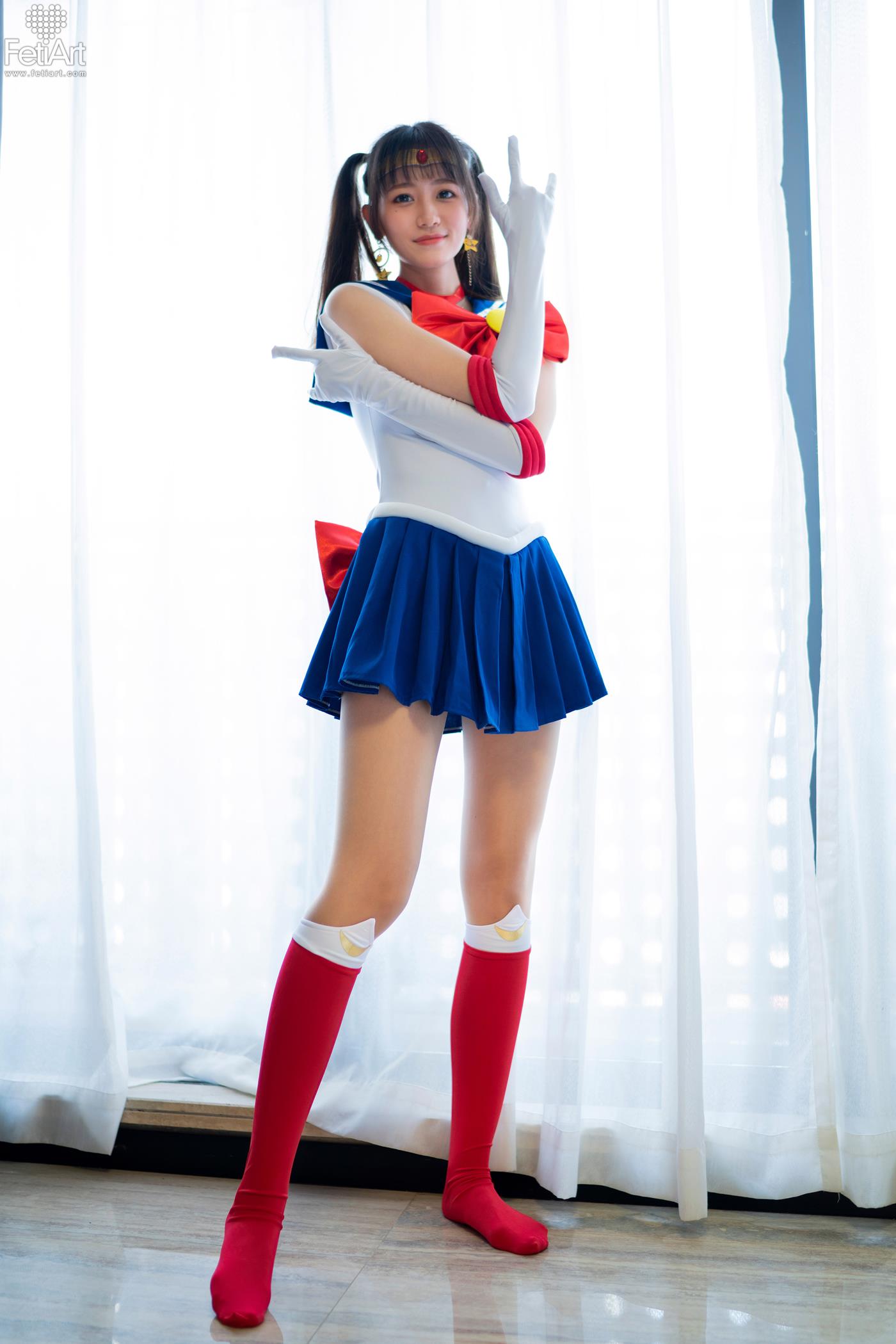 [FetiArt尚物集]NO.038 Sailor Moon MODEL-Mmi[32+1P]第5张
