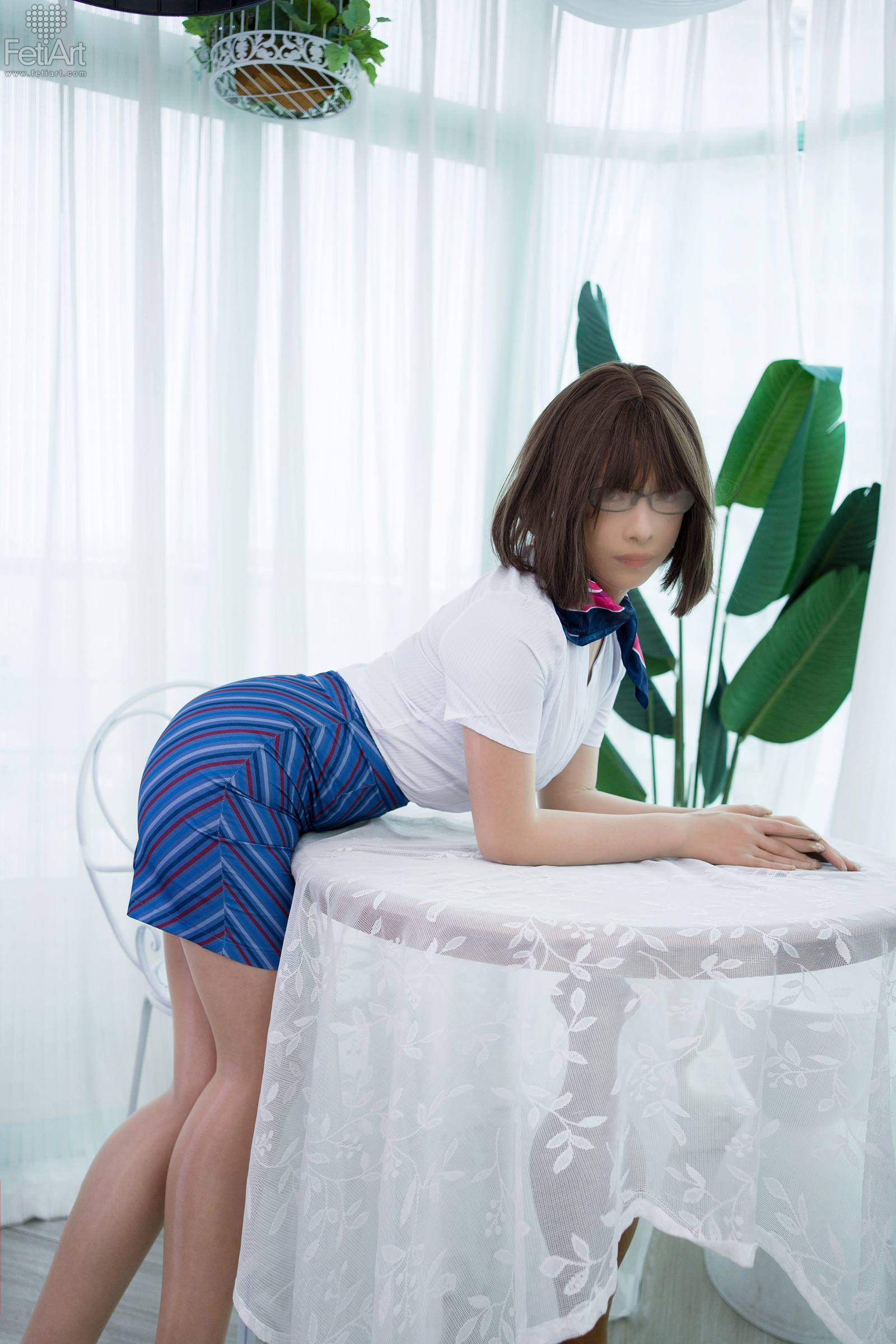 [FetiArt尚物集]NO.00074 Stewardess&#8217;s Special Interests[46P]第6张