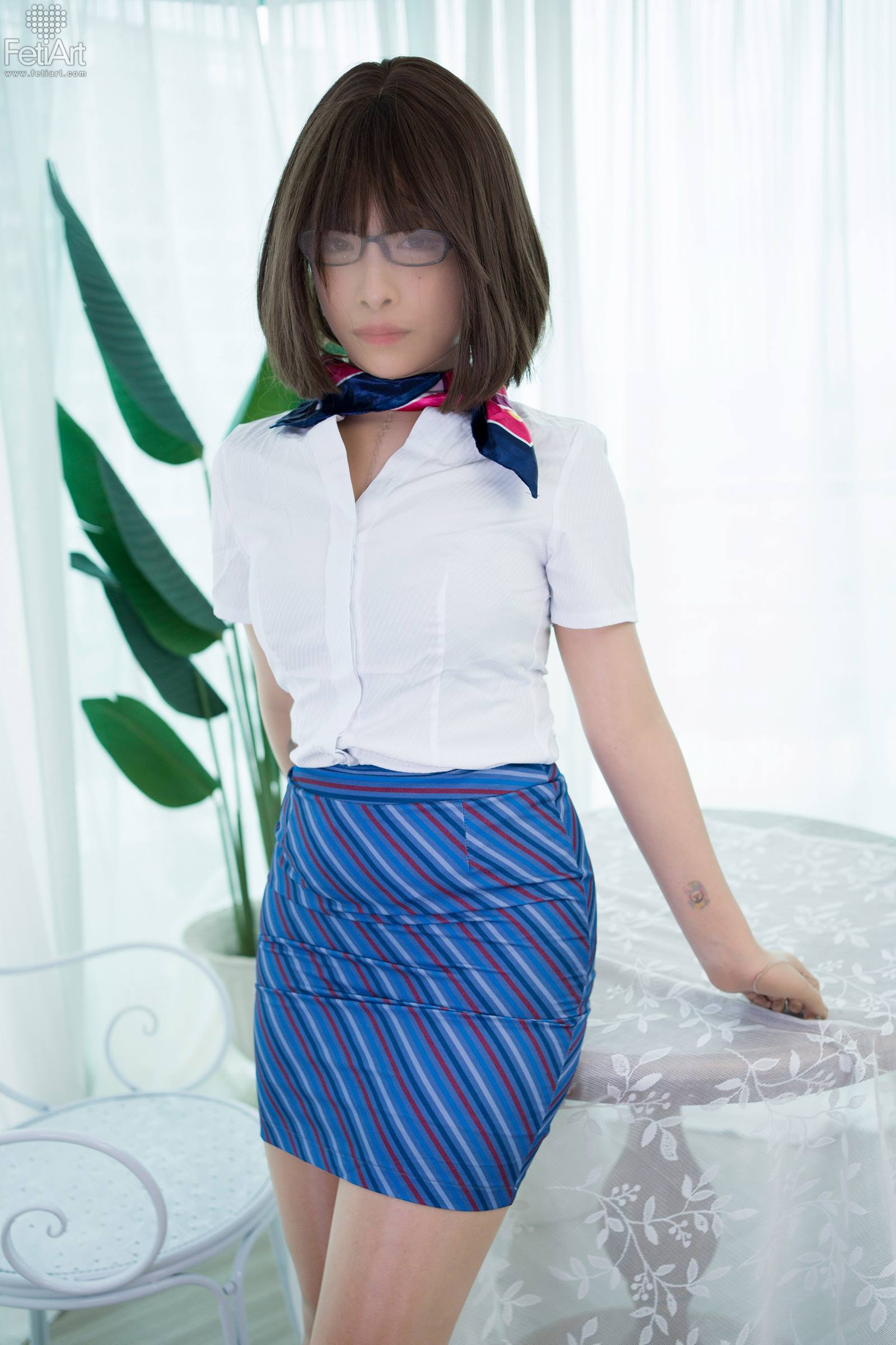 [FetiArt尚物集]NO.00074 Stewardess&#8217;s Special Interests[46P]第7张