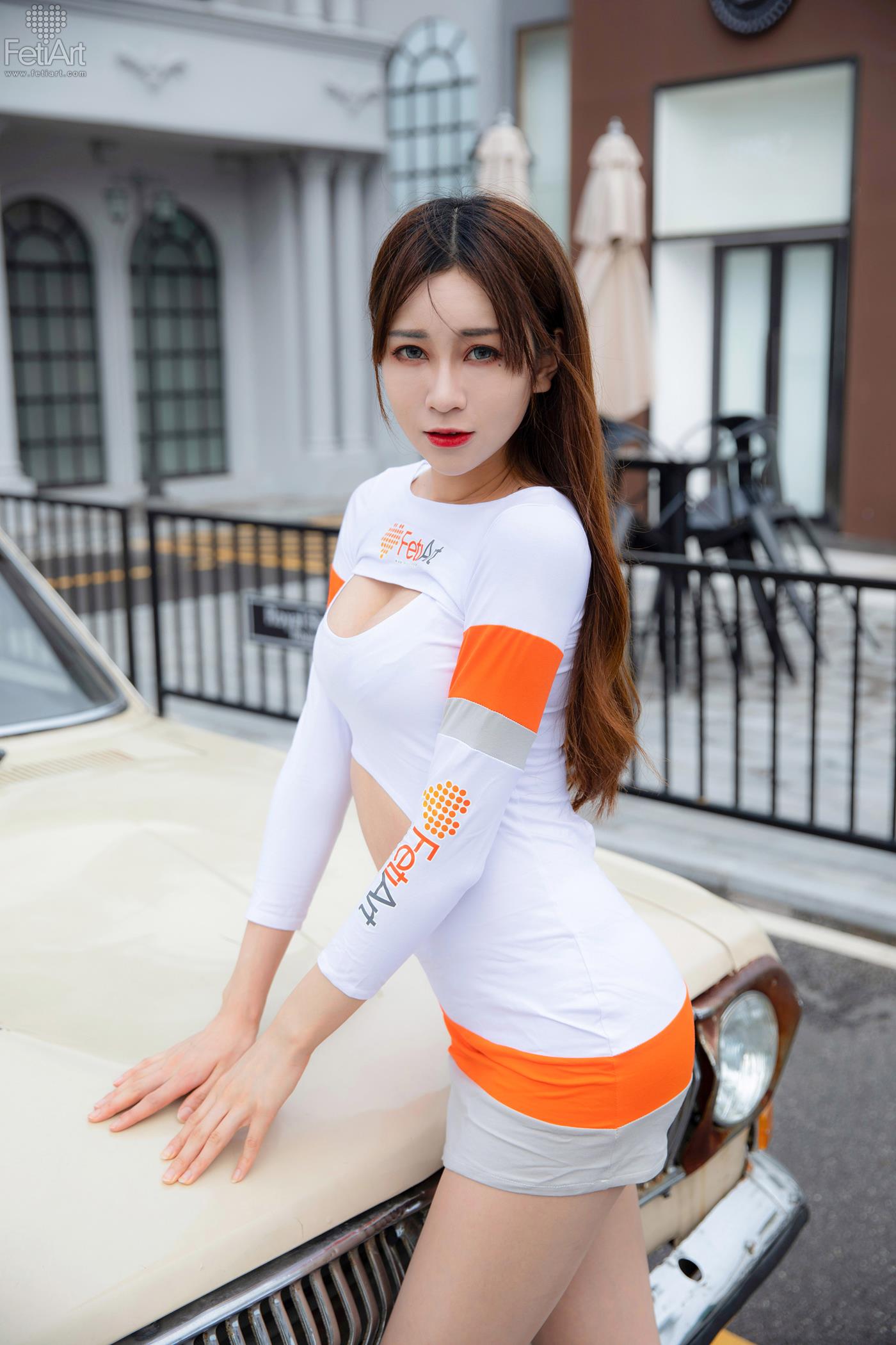 [FetiArt尚物集]NO.043 Racing Beauty MODEL-Tracy[36+1P]第6张