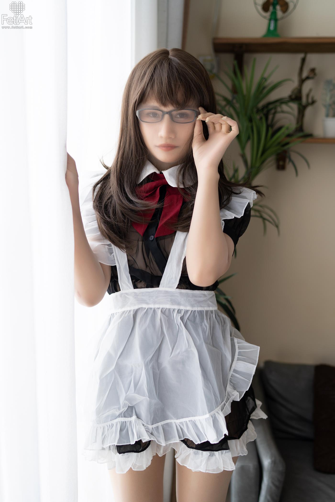 [FetiArt尚物集]NO.048 Pantyhose Encasement Maid MODEL-Jasmine[38+1P]第7张