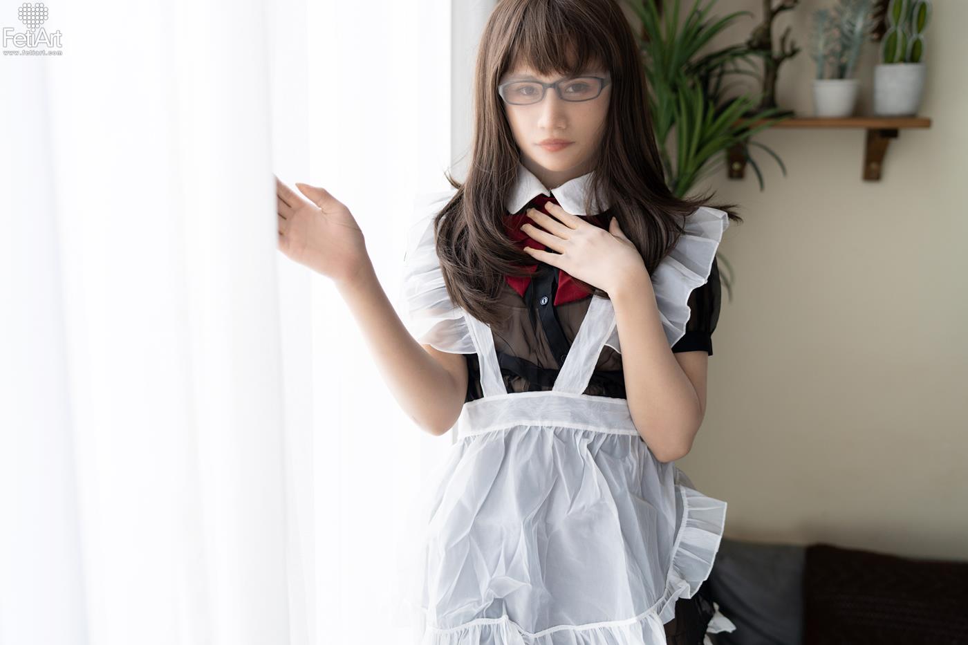 [FetiArt尚物集]NO.048 Pantyhose Encasement Maid MODEL-Jasmine[38+1P]第8张