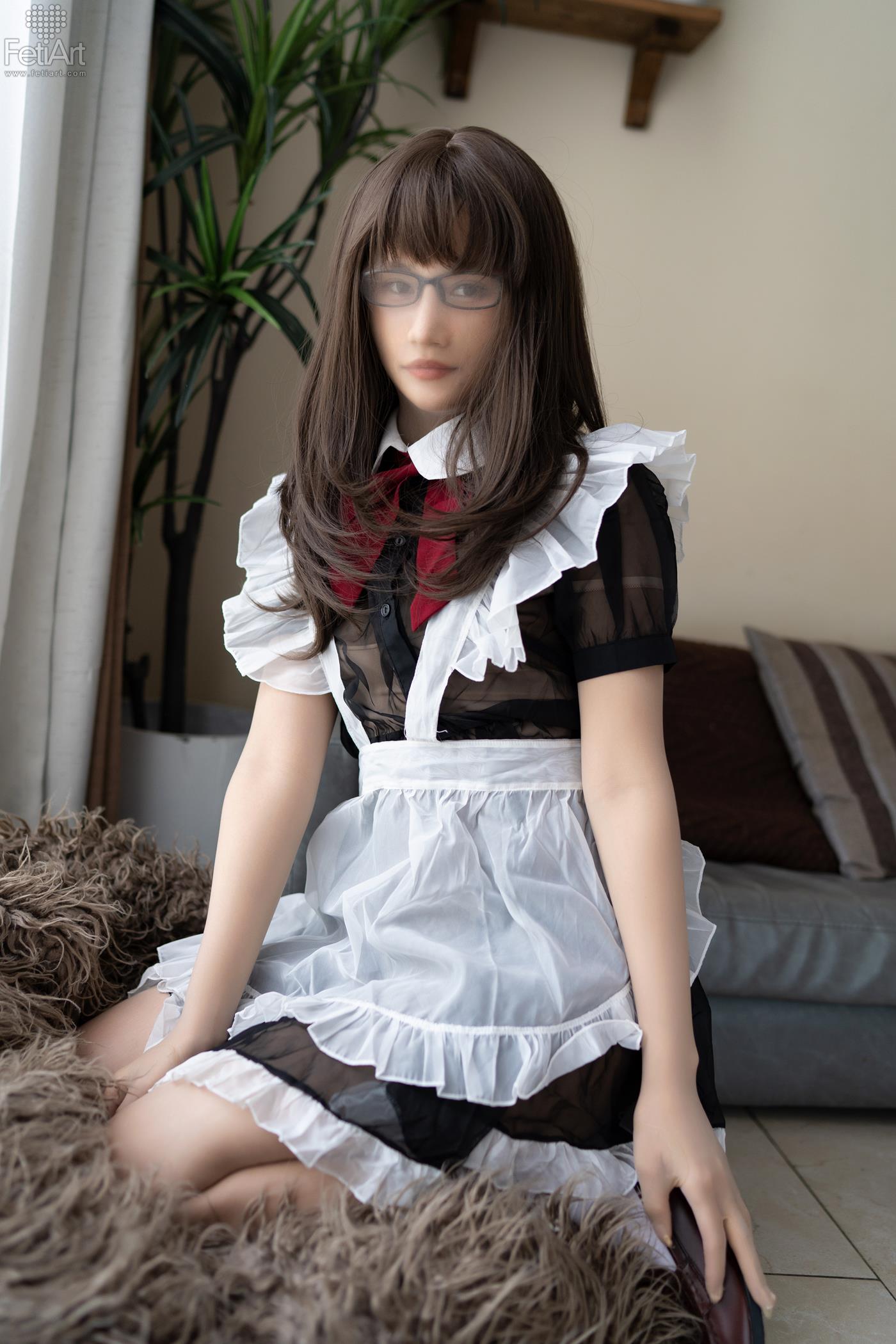 [FetiArt尚物集]NO.048 Pantyhose Encasement Maid MODEL-Jasmine[38+1P]第8张