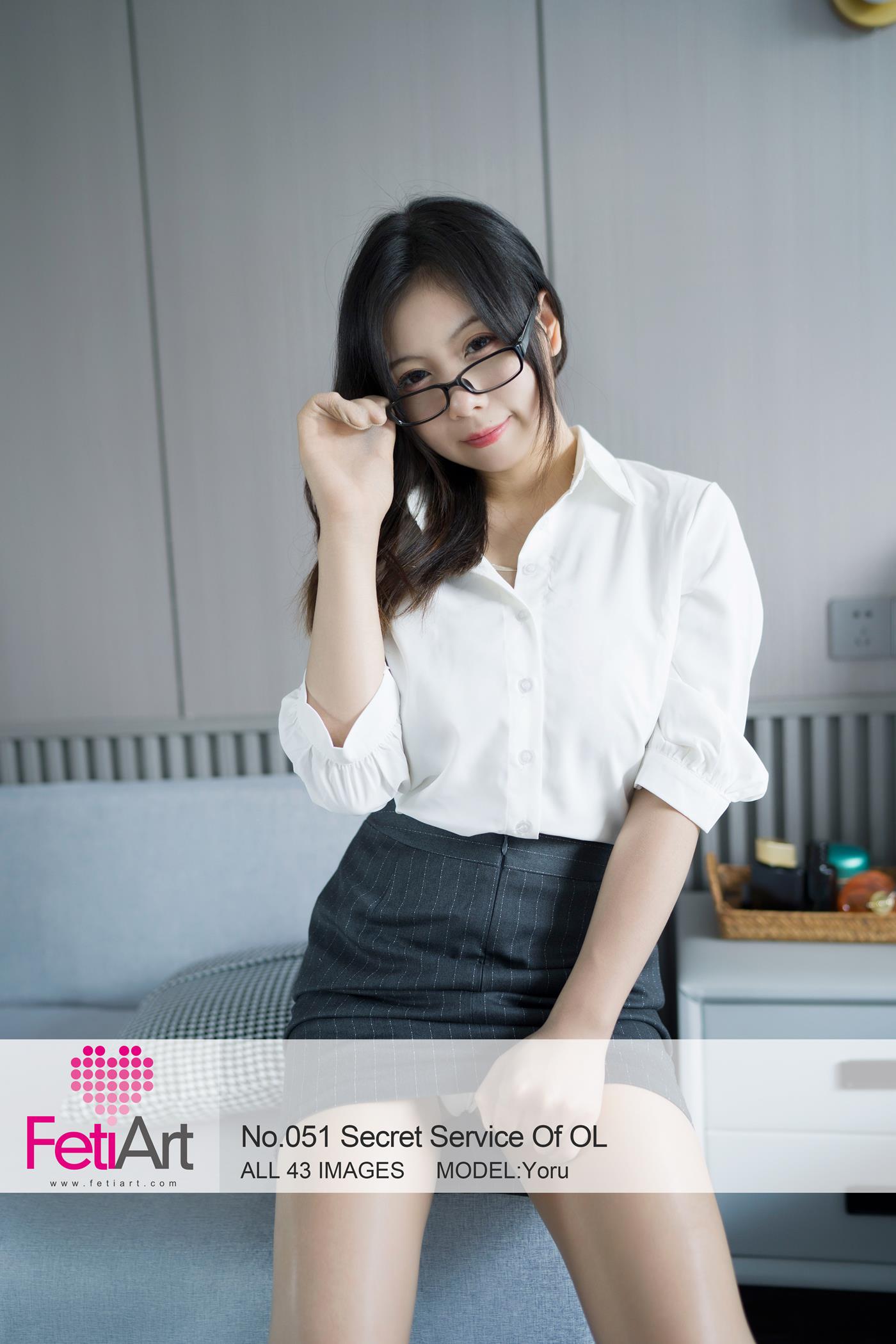 [FetiArt尚物集]NO.051 Secret Service Of OL MODEL-Yoru[43+1P]第7张