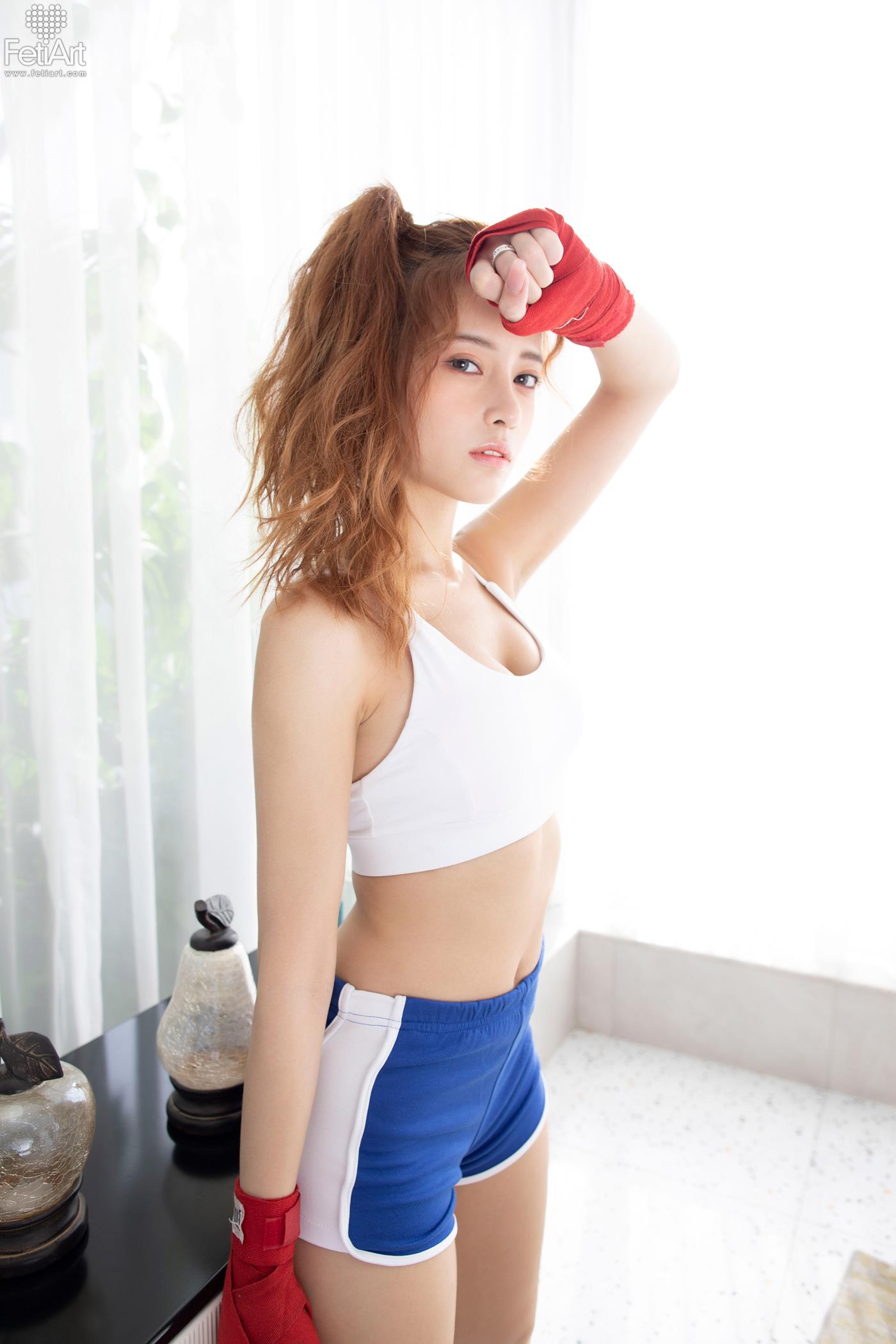 [FetiArt尚物集]NO.053 Boxing Girl MODEL-Cherry[30+1P]第2张