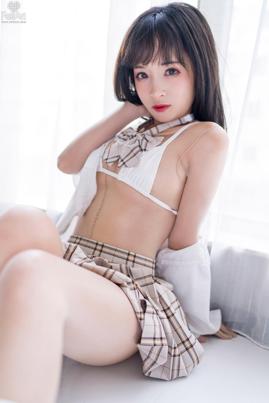 [FetiArt尚物集]NO.00063 Lively School Girl[30P]第4张