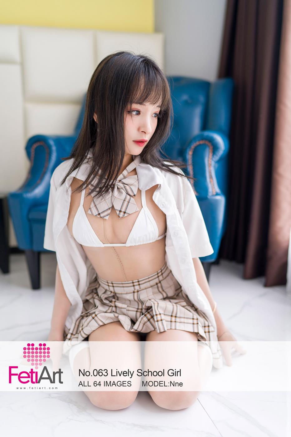 [FetiArt尚物集]NO.00063 Lively School Girl[30P]第4张