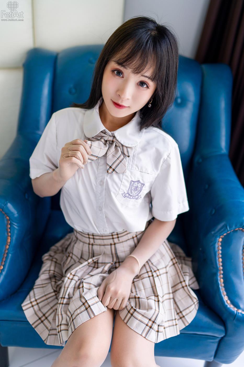 [FetiArt尚物集]NO.00063 Lively School Girl[30P]第4张