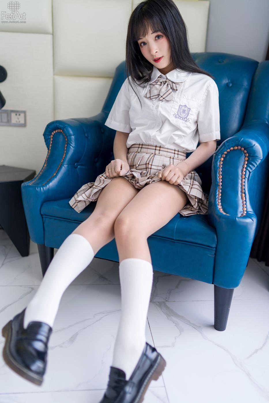 [FetiArt尚物集]NO.00063 Lively School Girl[30P]第5张
