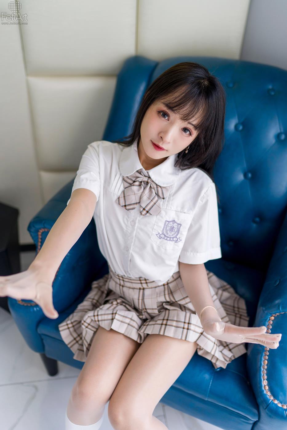 [FetiArt尚物集]NO.00063 Lively School Girl[30P]第6张