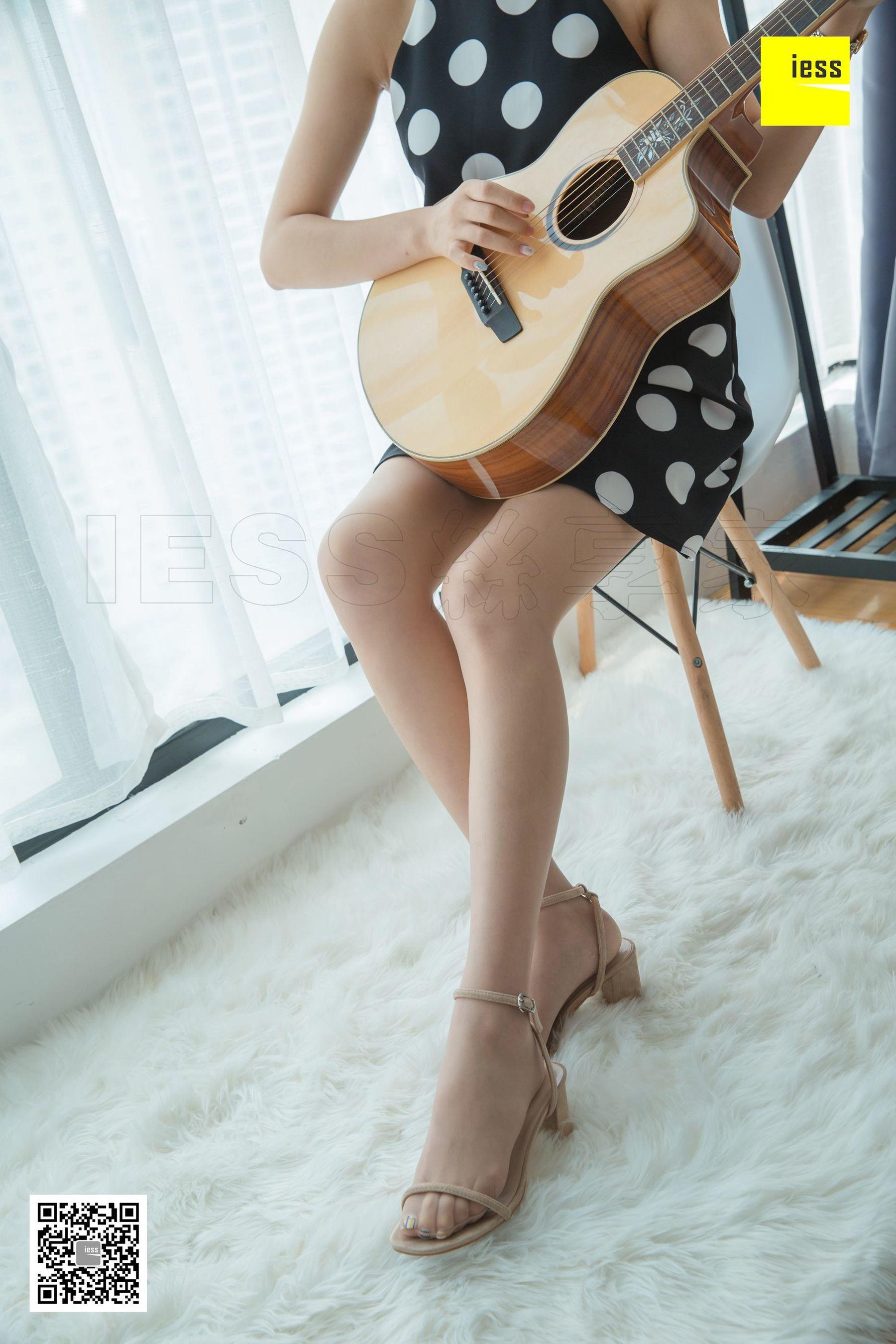 模特曦然 《我的女同事会弹琴》[异思趣向IESS] 写真集第12张
