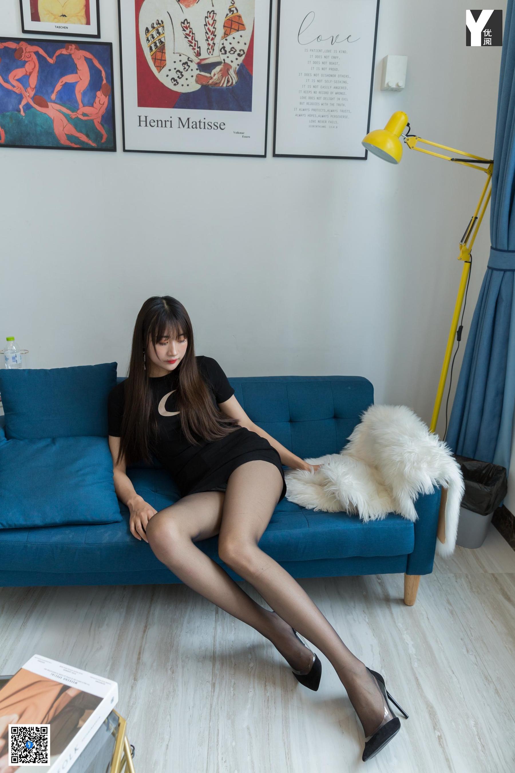 [IESS异思趣向] 新模《超长比例大模》 黑丝长腿写真集第9张