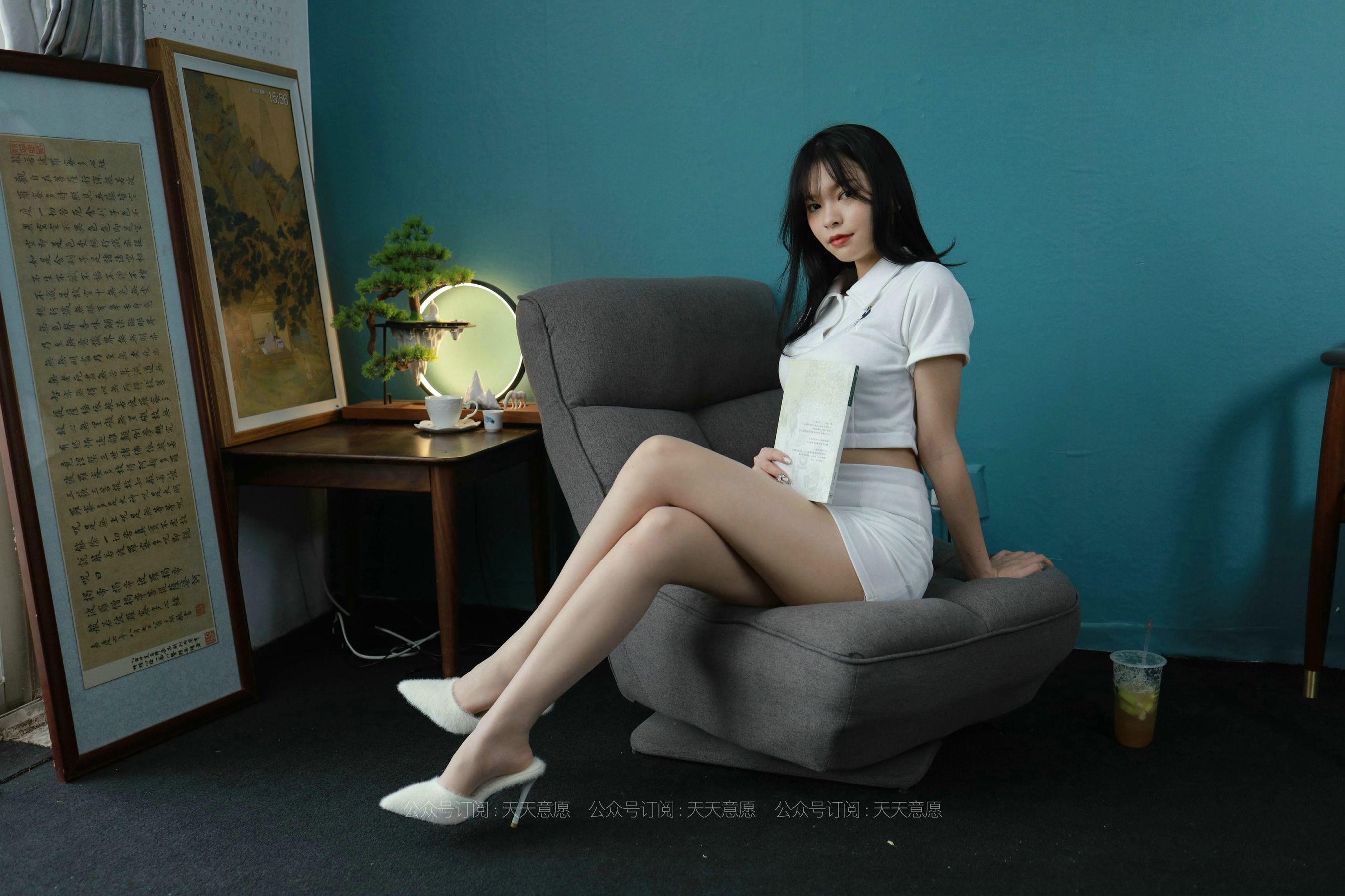 [IESS异思趣向]  模特：小七《奶茶少女》第16张