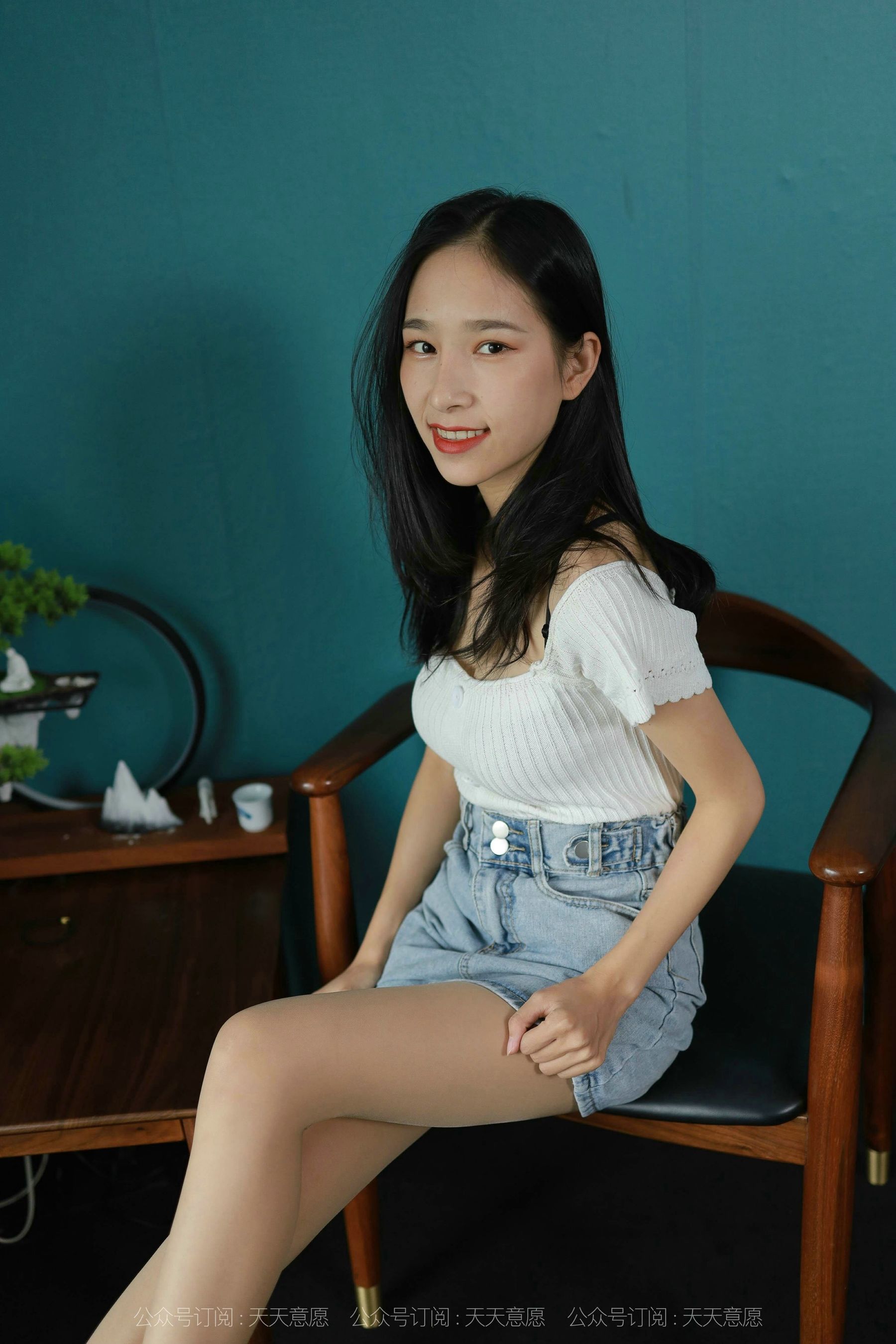 [IESS异思趣向]  模特：美子《清新牛仔裤》第5张