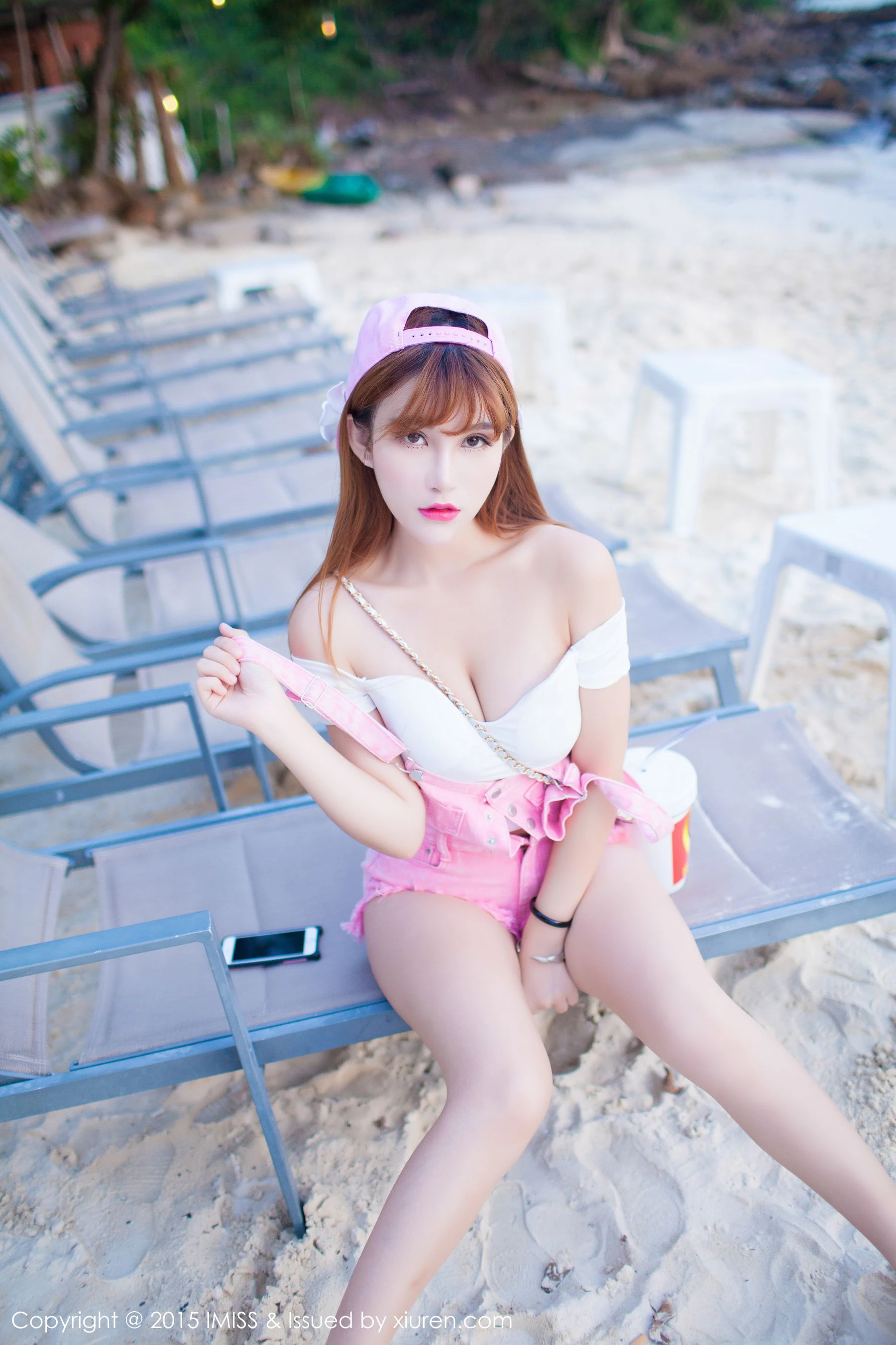  LalaBaby啦啦《清凉比基尼+牛仔热裤》 爱蜜社IMiss Vol.039第11张