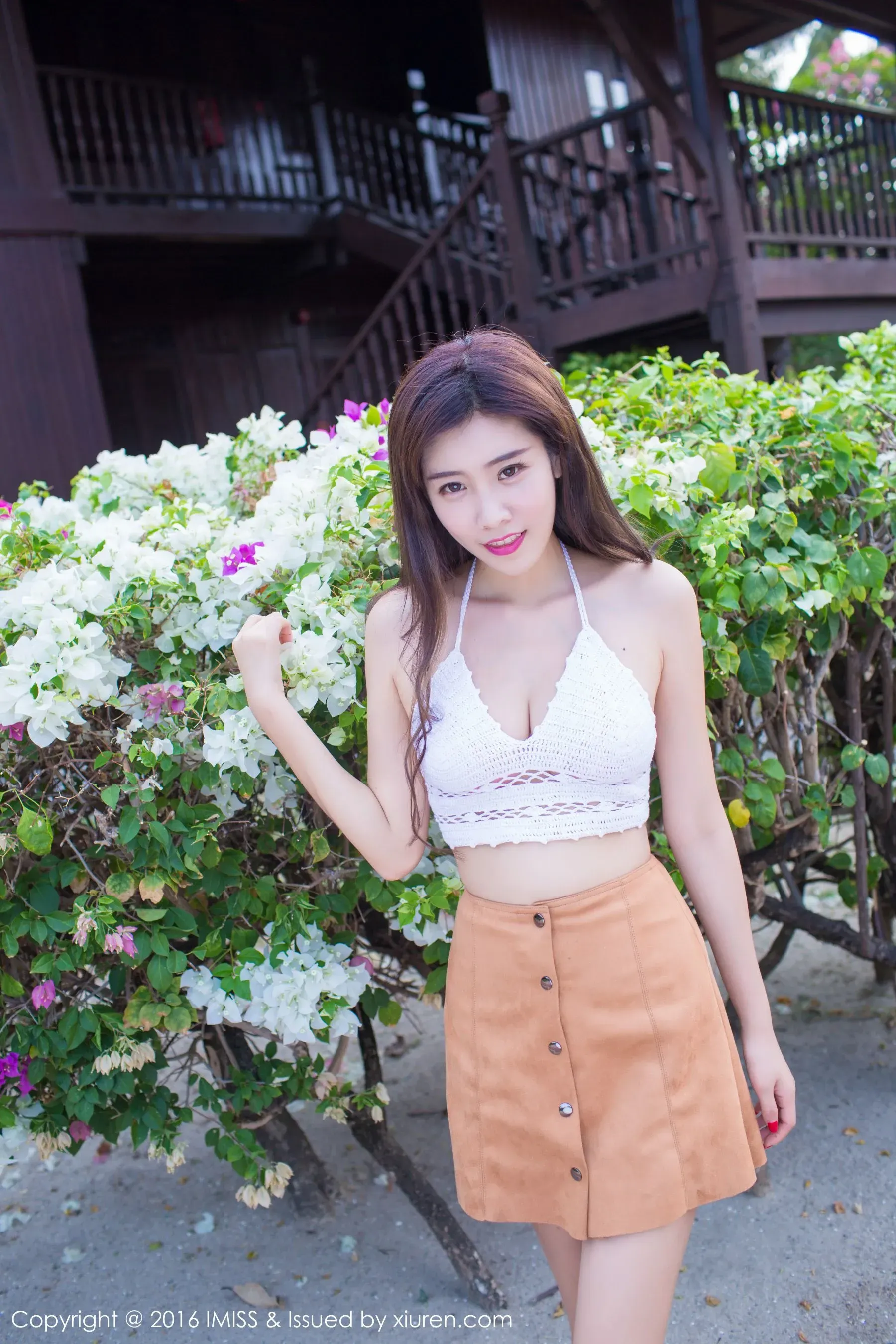 程小烦不烦《兰卡威旅拍》清新外拍 爱蜜社IMiss Vol.092第13张