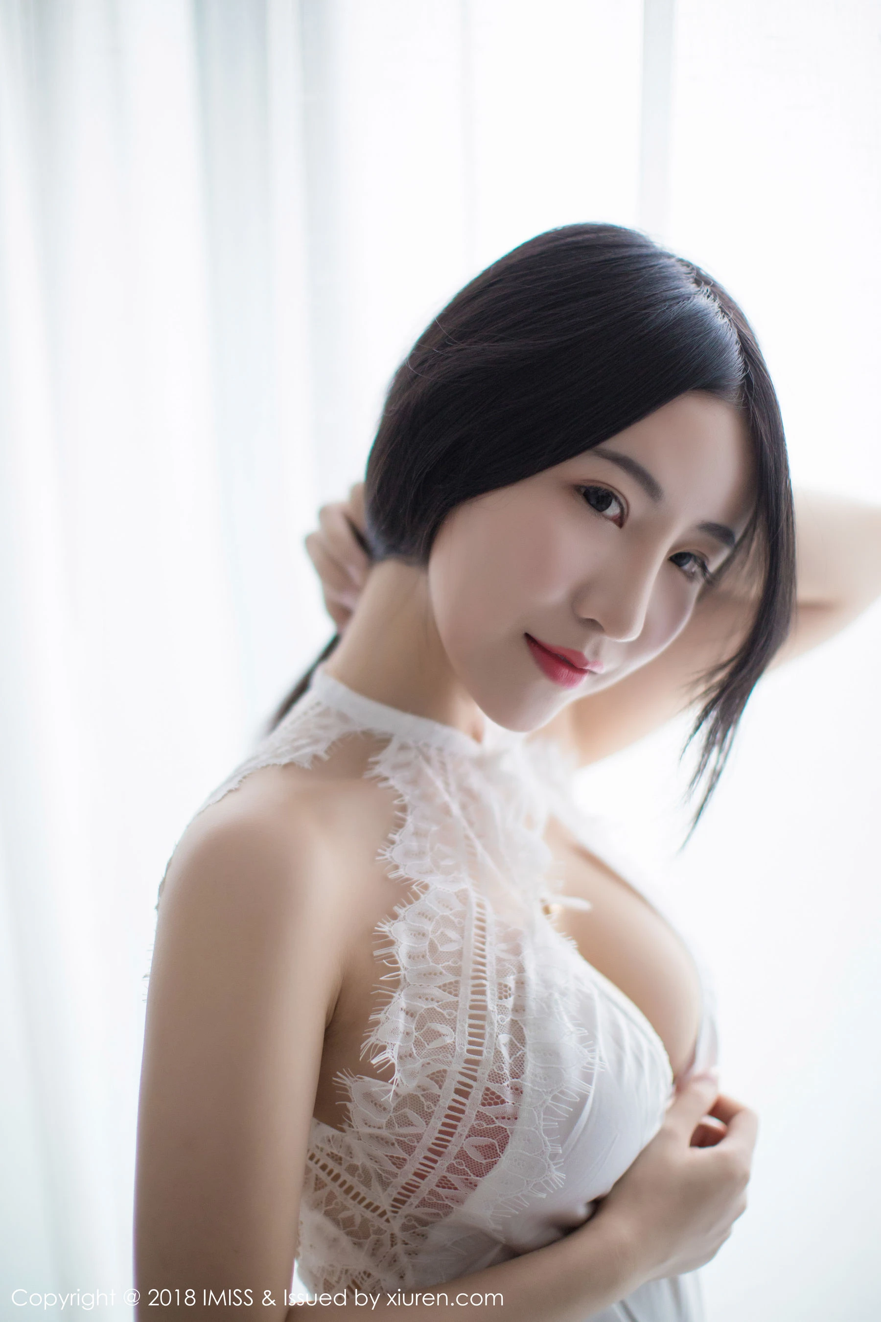  绯月樱-Cherry《娇俏佳人内衣主题》 爱蜜社IMiss Vol.249第18张